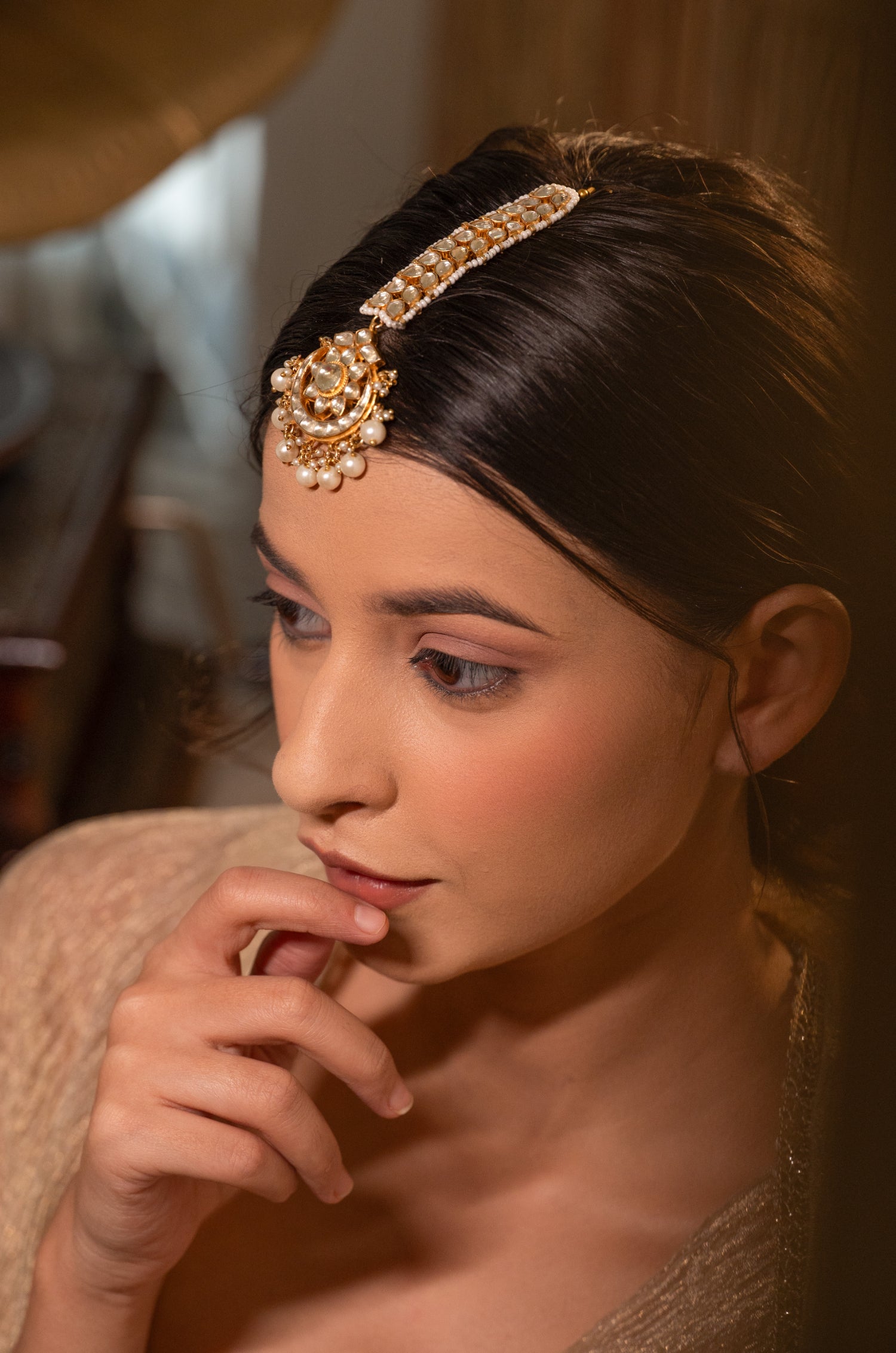 Nirvi Kundan Maangtikka