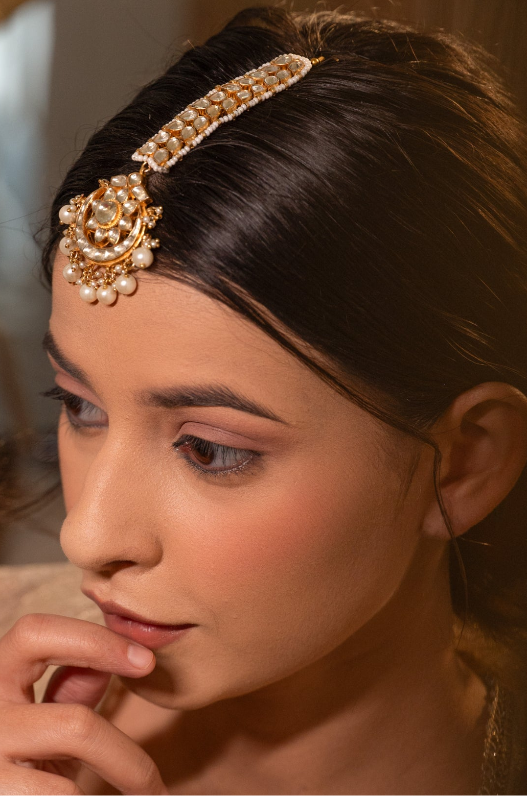 Nirvi Kundan Maangtikka