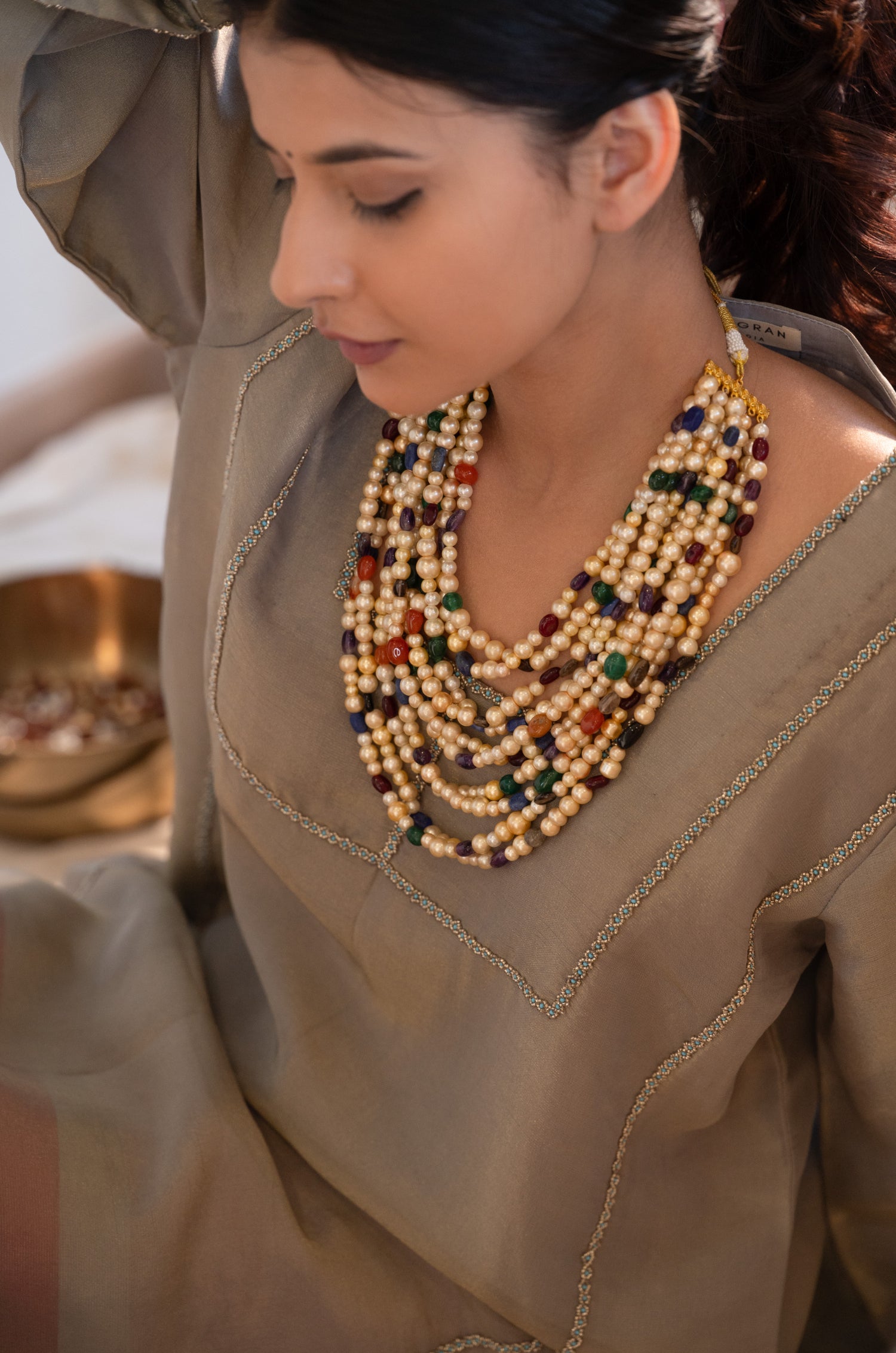 Shobita Multicolored Layered Necklace