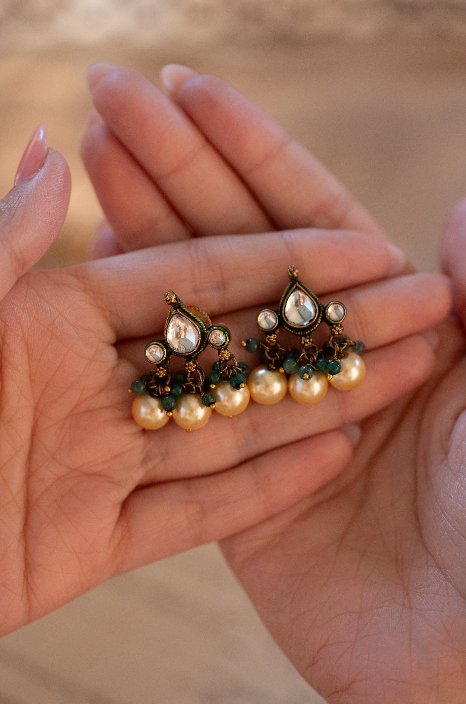 Saisha Kundan Earrings