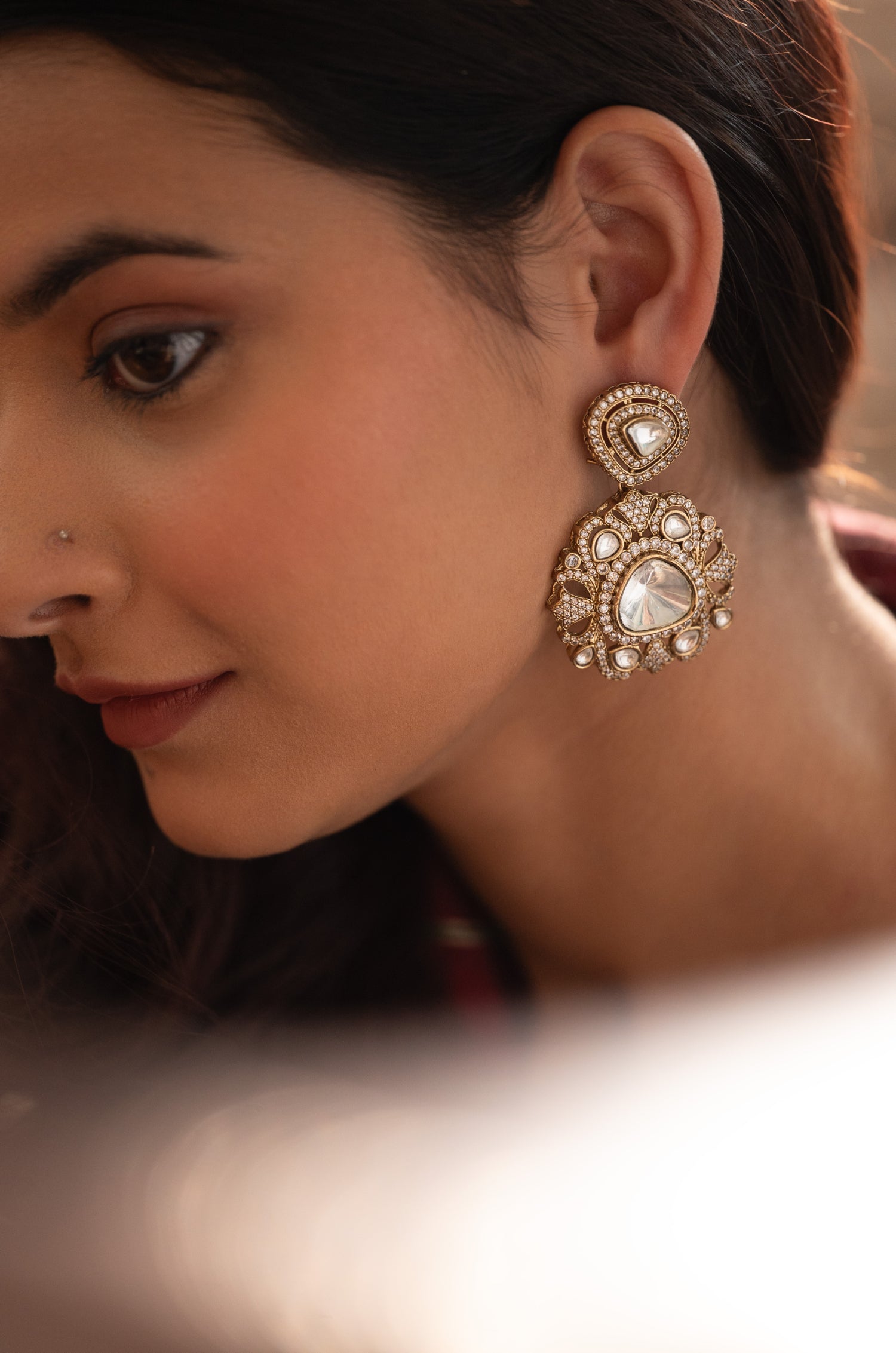 Abhiya Polki Earrings