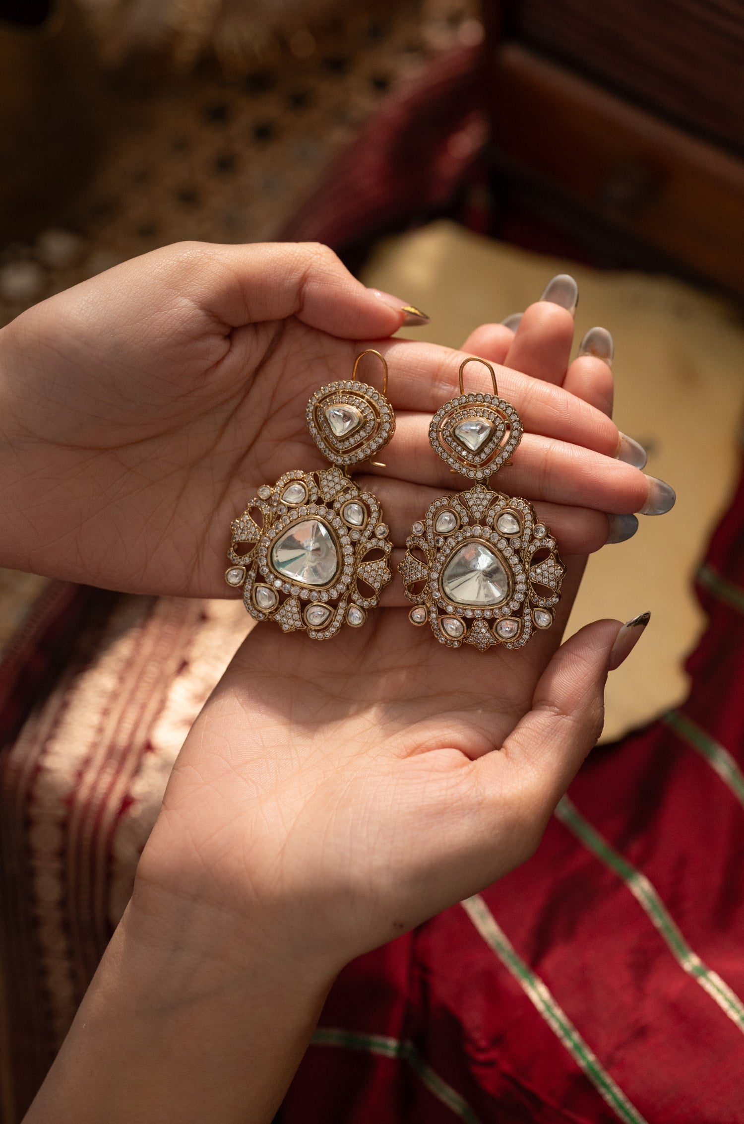 Abhiya Polki Earrings