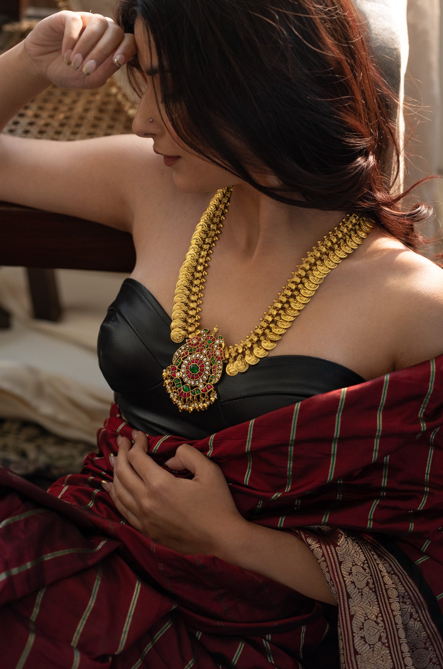 Yami Kemp Temple Necklace