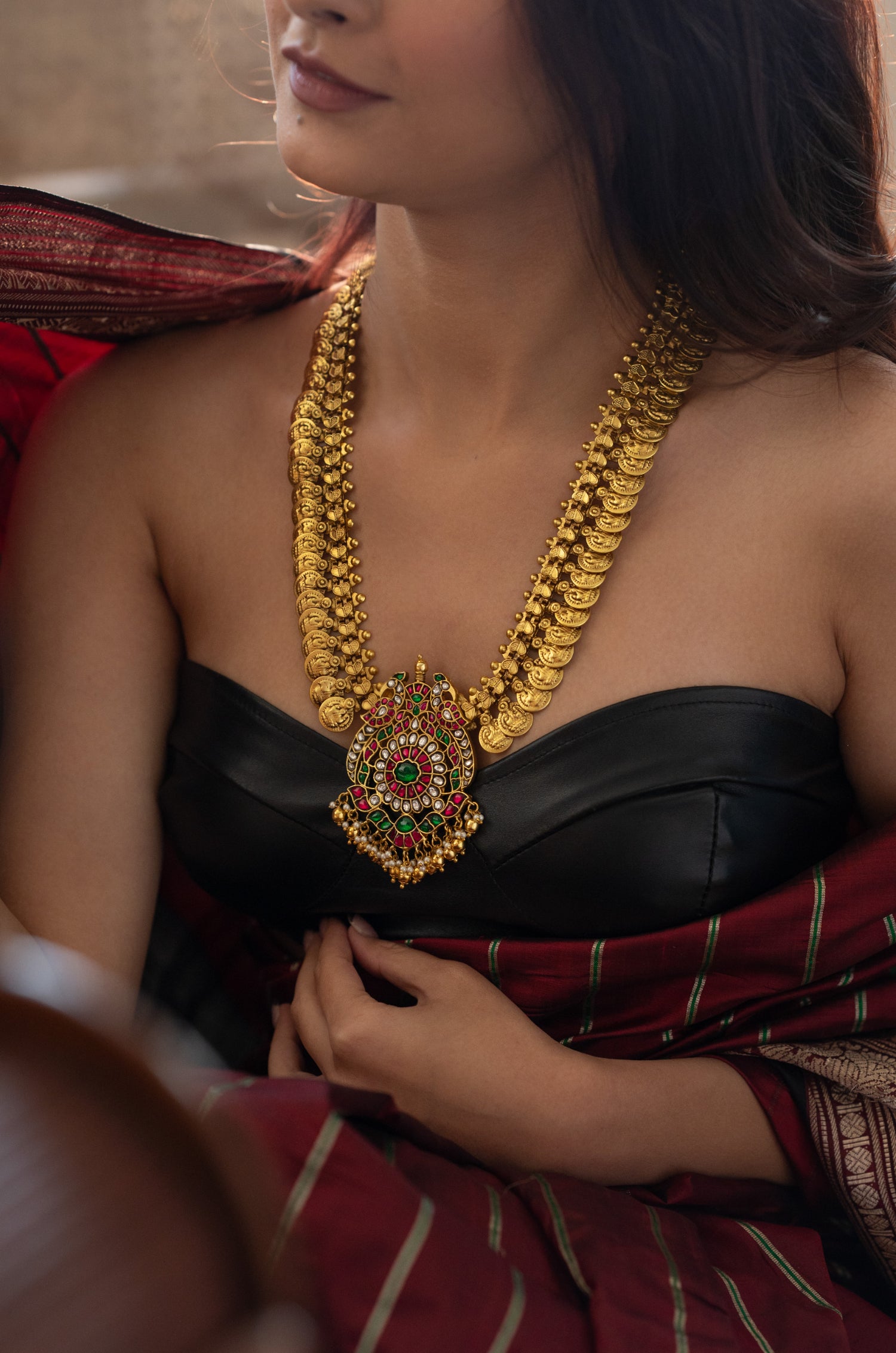 Yami Kemp Temple Necklace