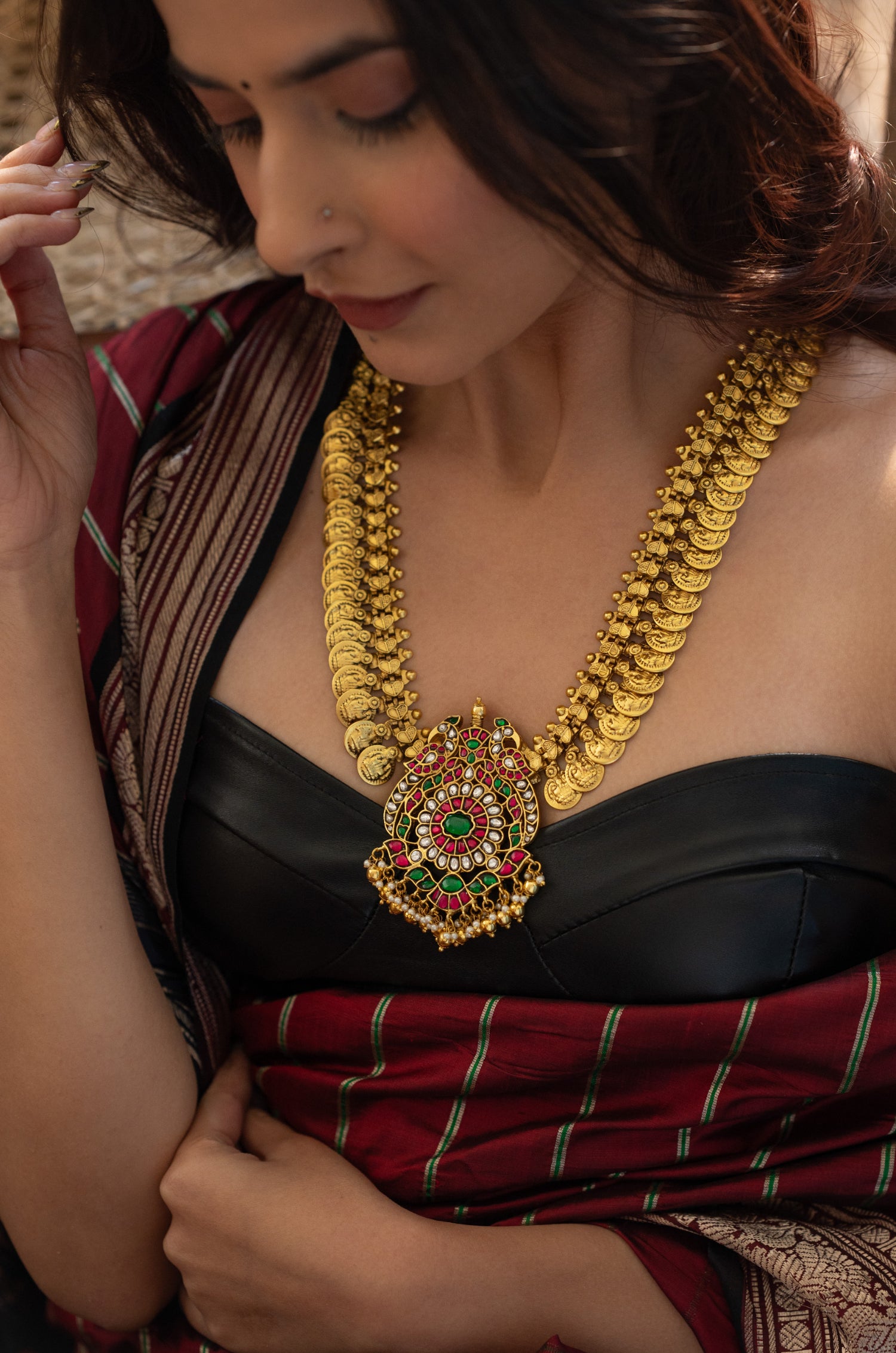 Yami Kemp Temple Necklace