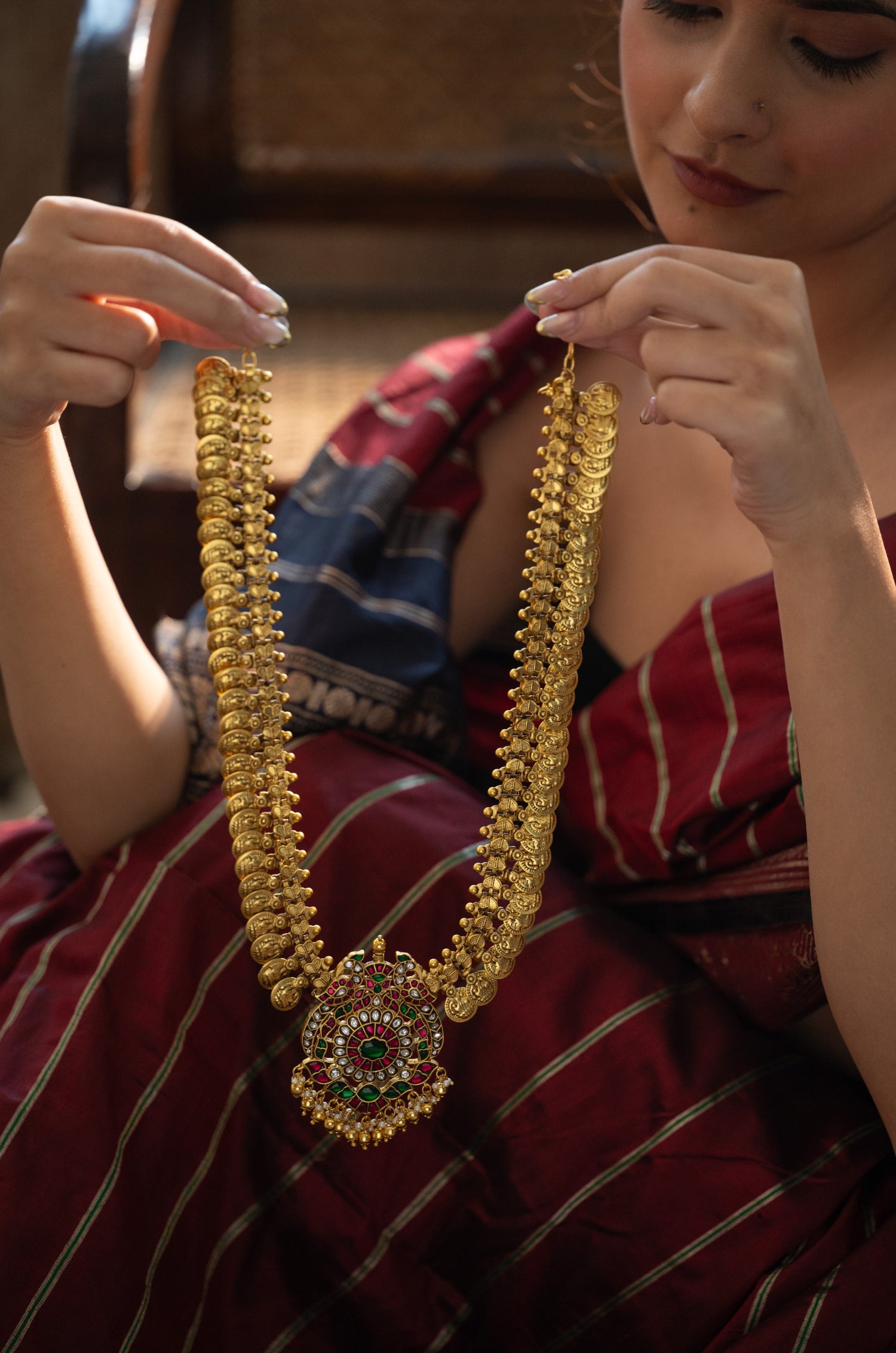 Yami Kemp Temple Necklace