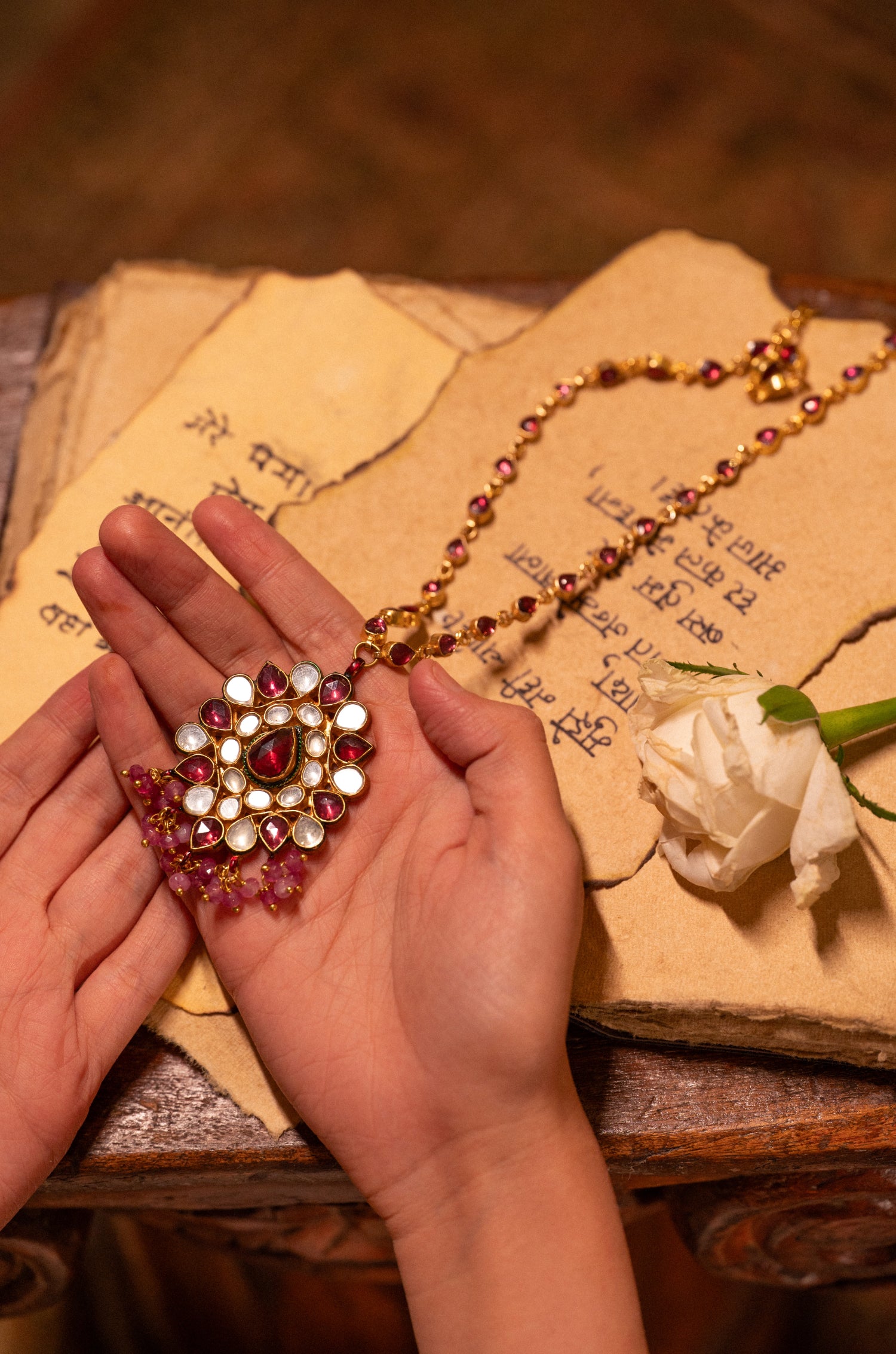Zamin Kundan Necklace