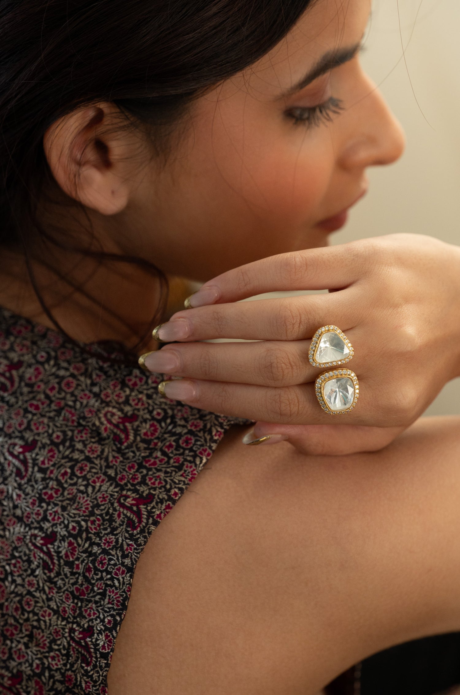 Prachi Polki Ring