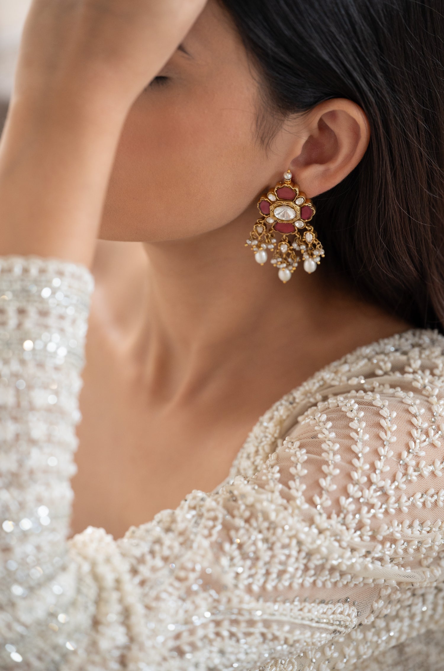 Arunya Fine Silver Studs