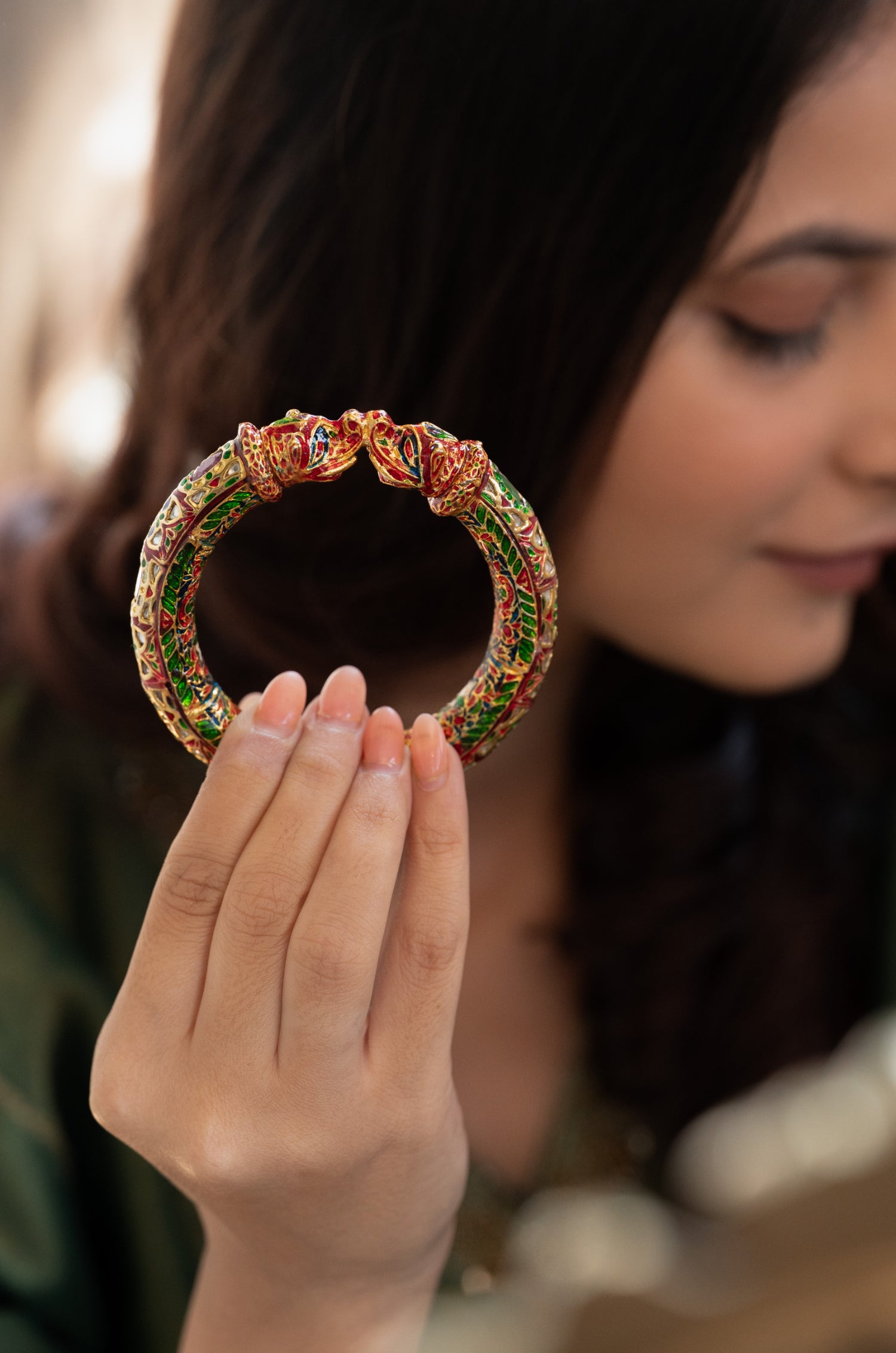 Amilia Multicolored Meenakari Bangle