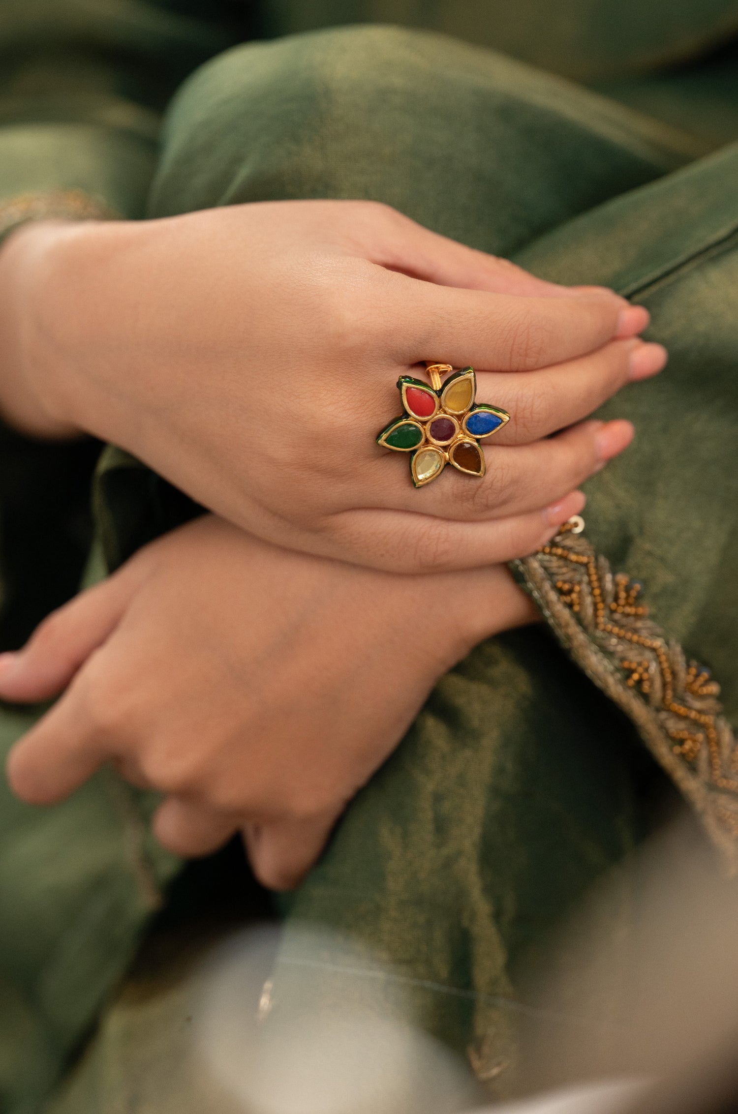 Harnika Navrattan Ring