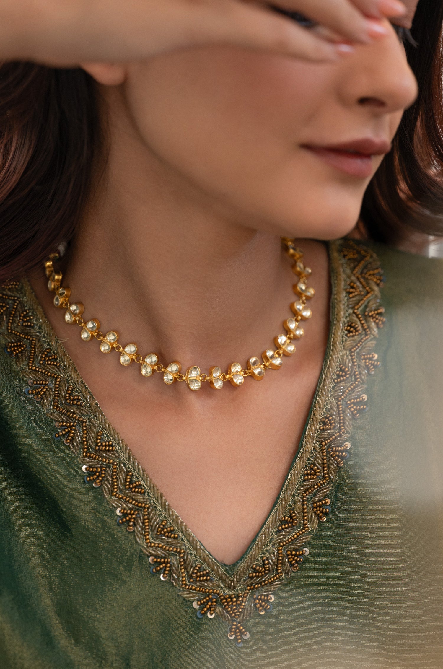 Ahana Kundan Necklace