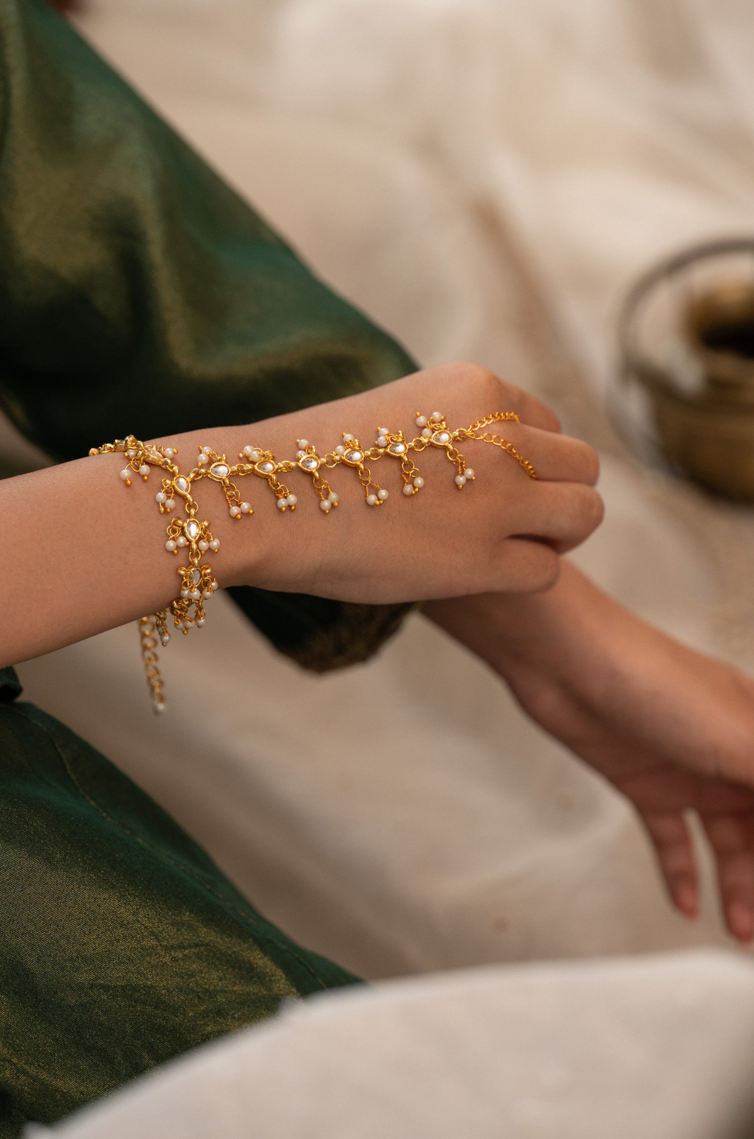 Vedika Kundan And Pearl Hathphool
