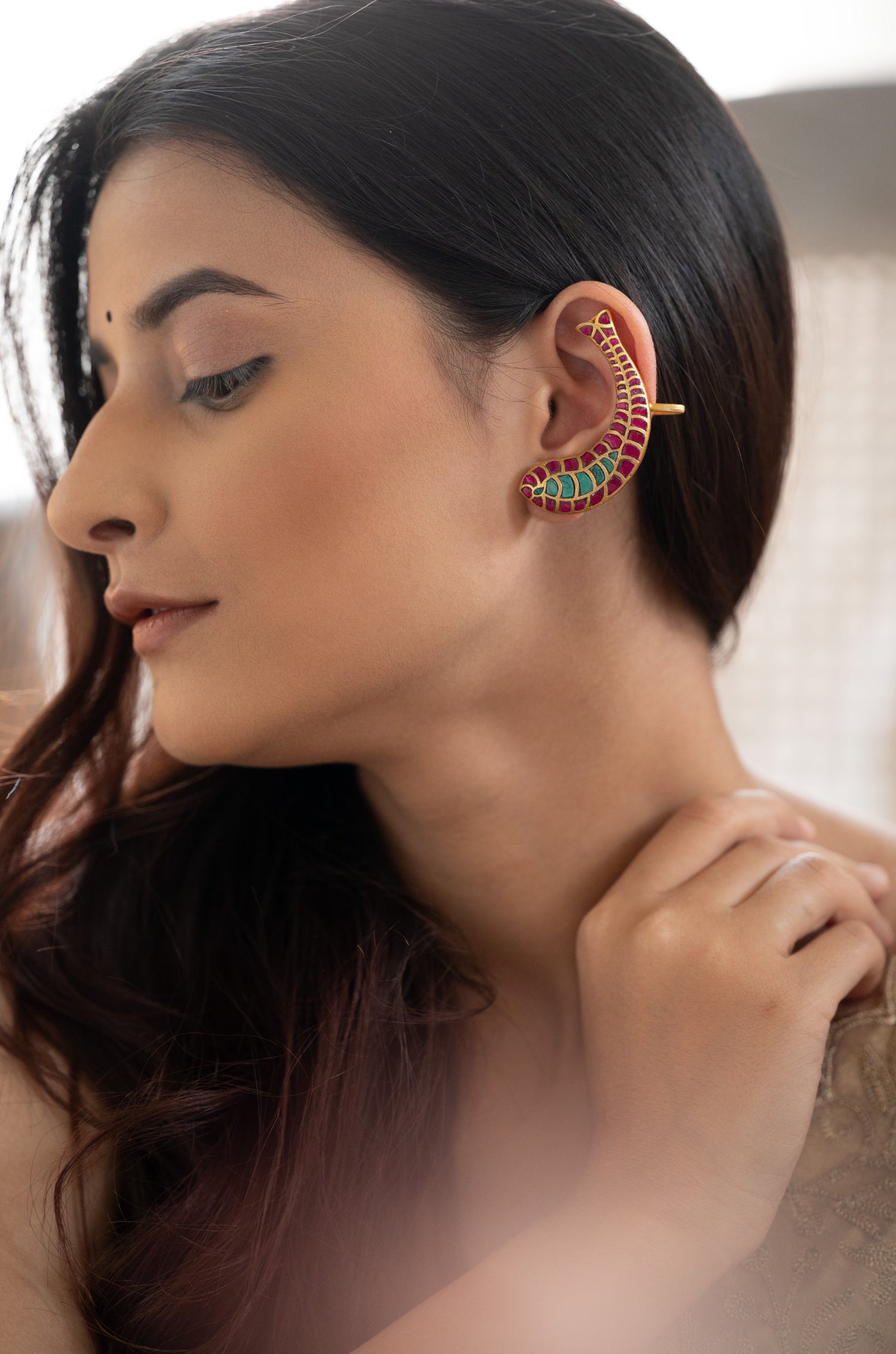 Mathilda Ear Cuff Earrings