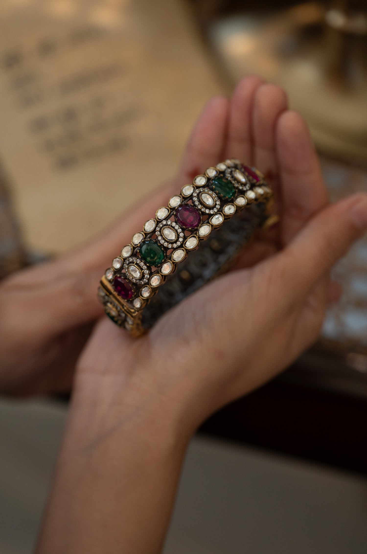 Abhilasha Polki Bangle