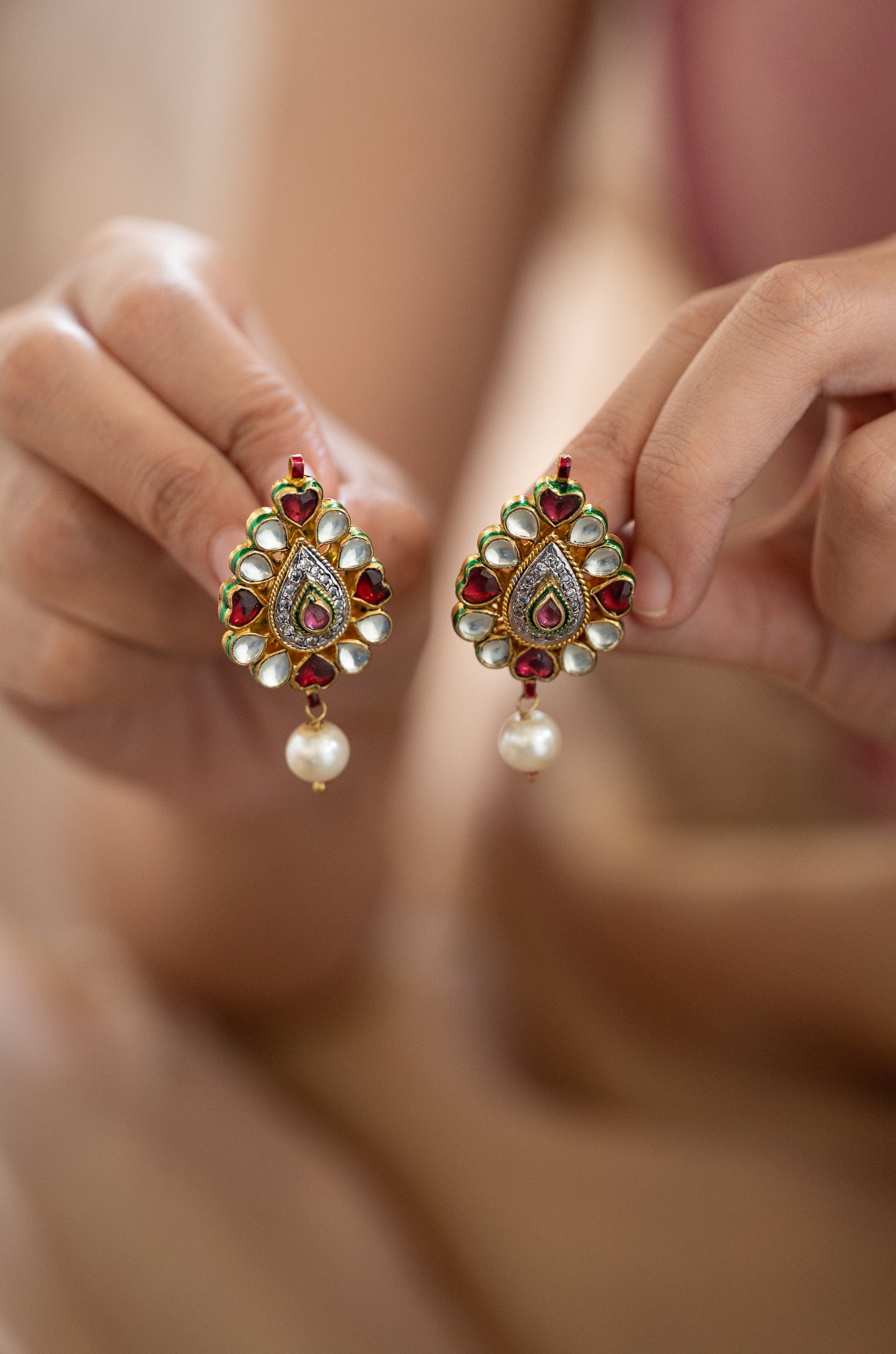Inaya Kundan Earrings