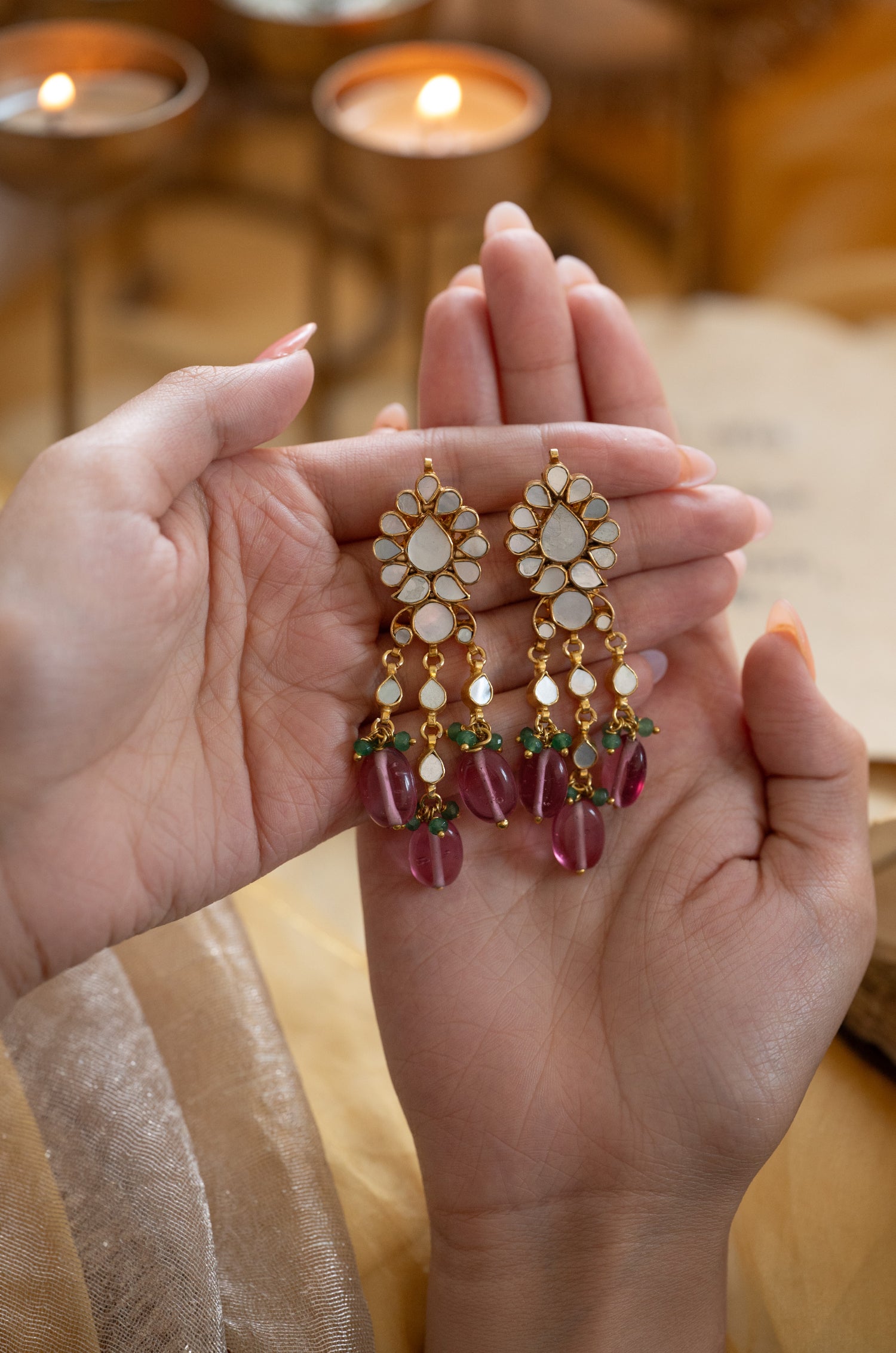 Ravisa Mother of Pearl Earrings