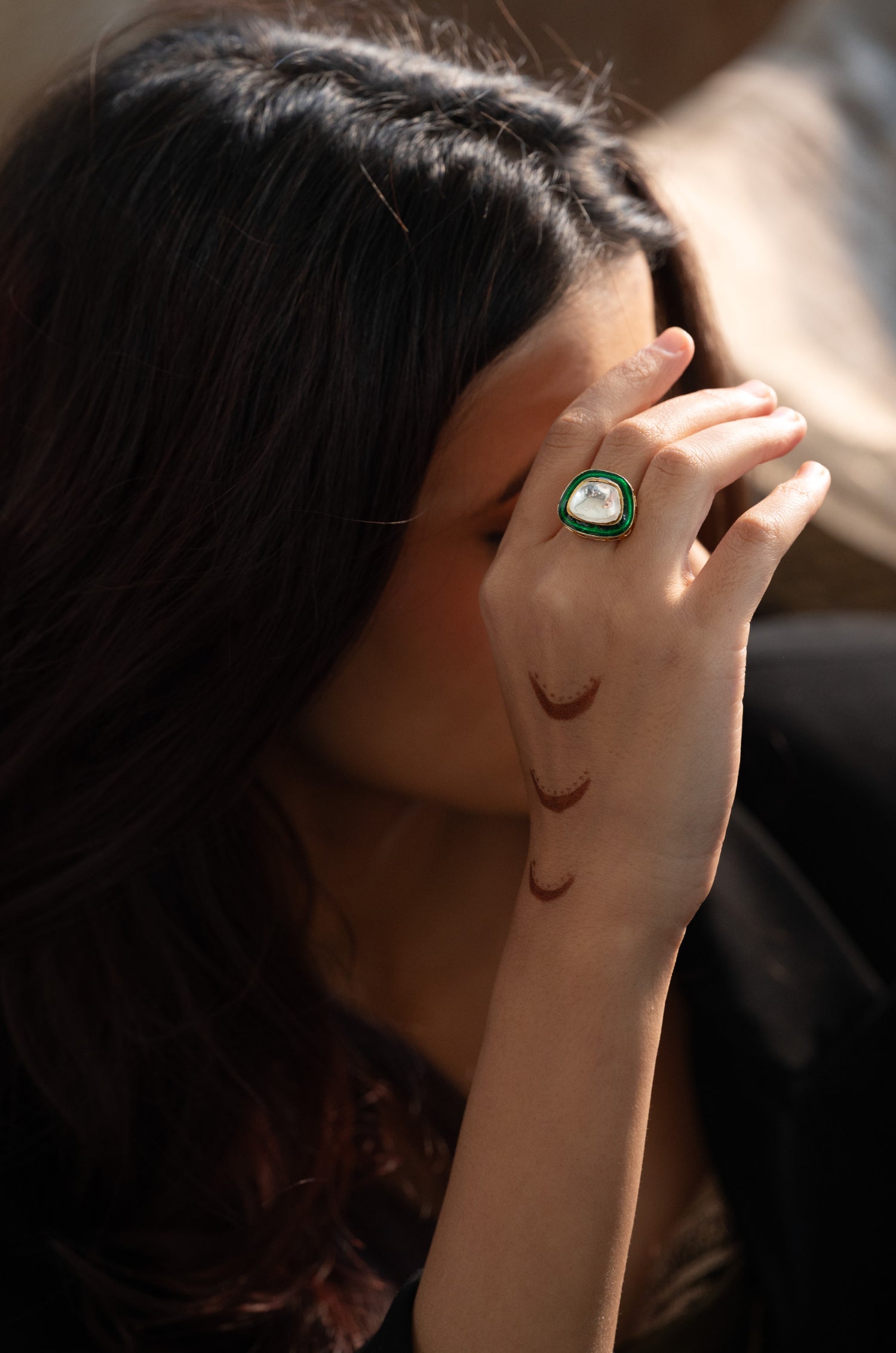 Elle Polki Ring