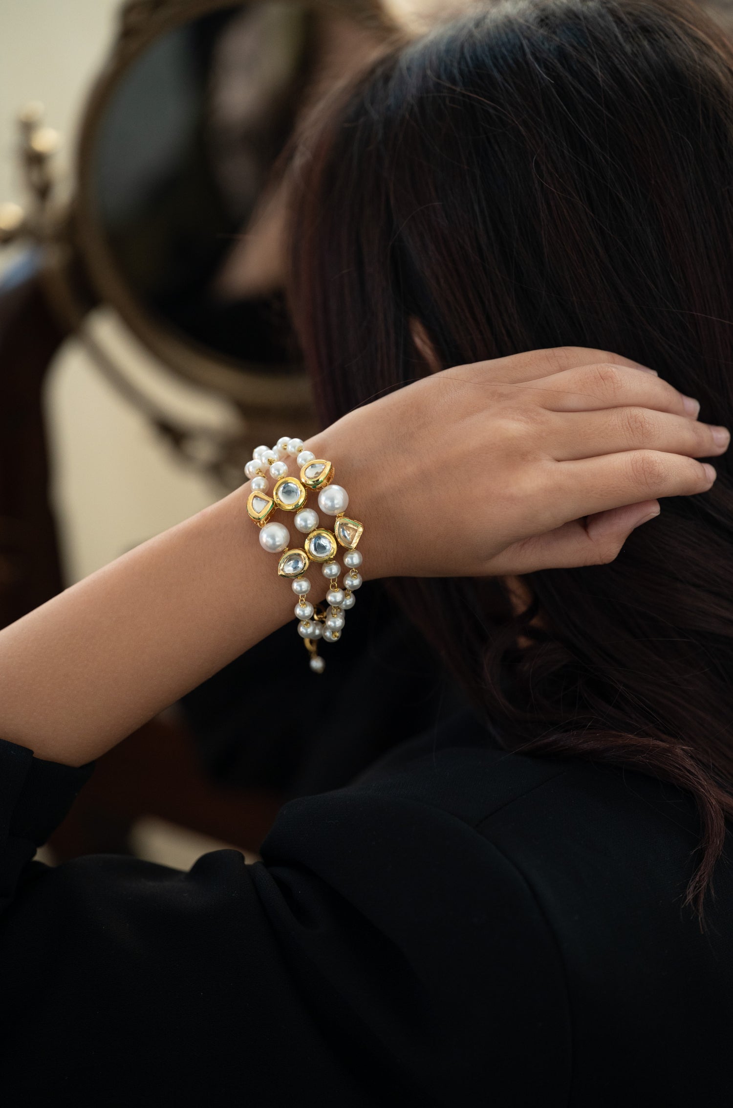 Asima Kundan Bracelet