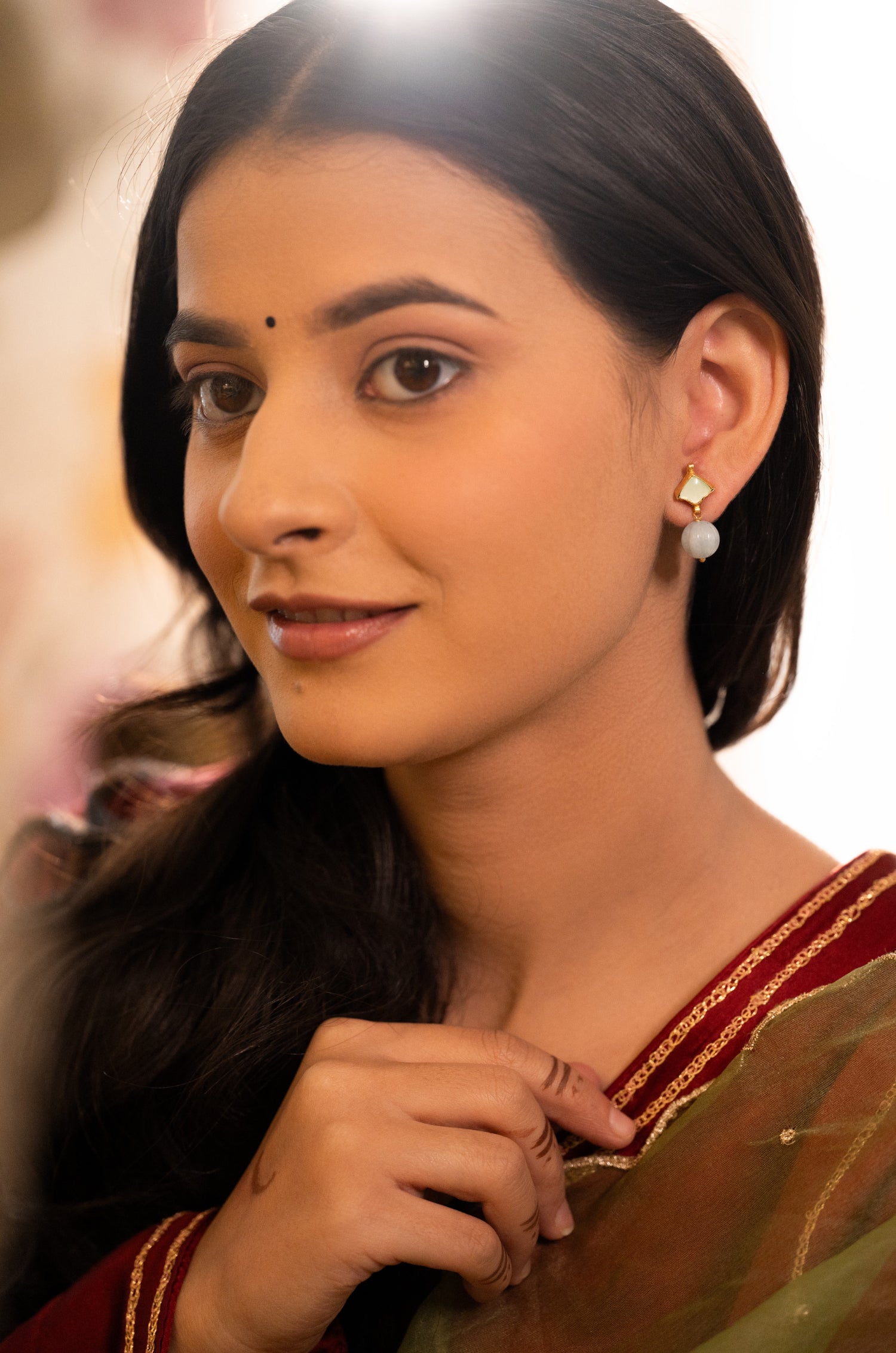 Manvi Kundan Earrings