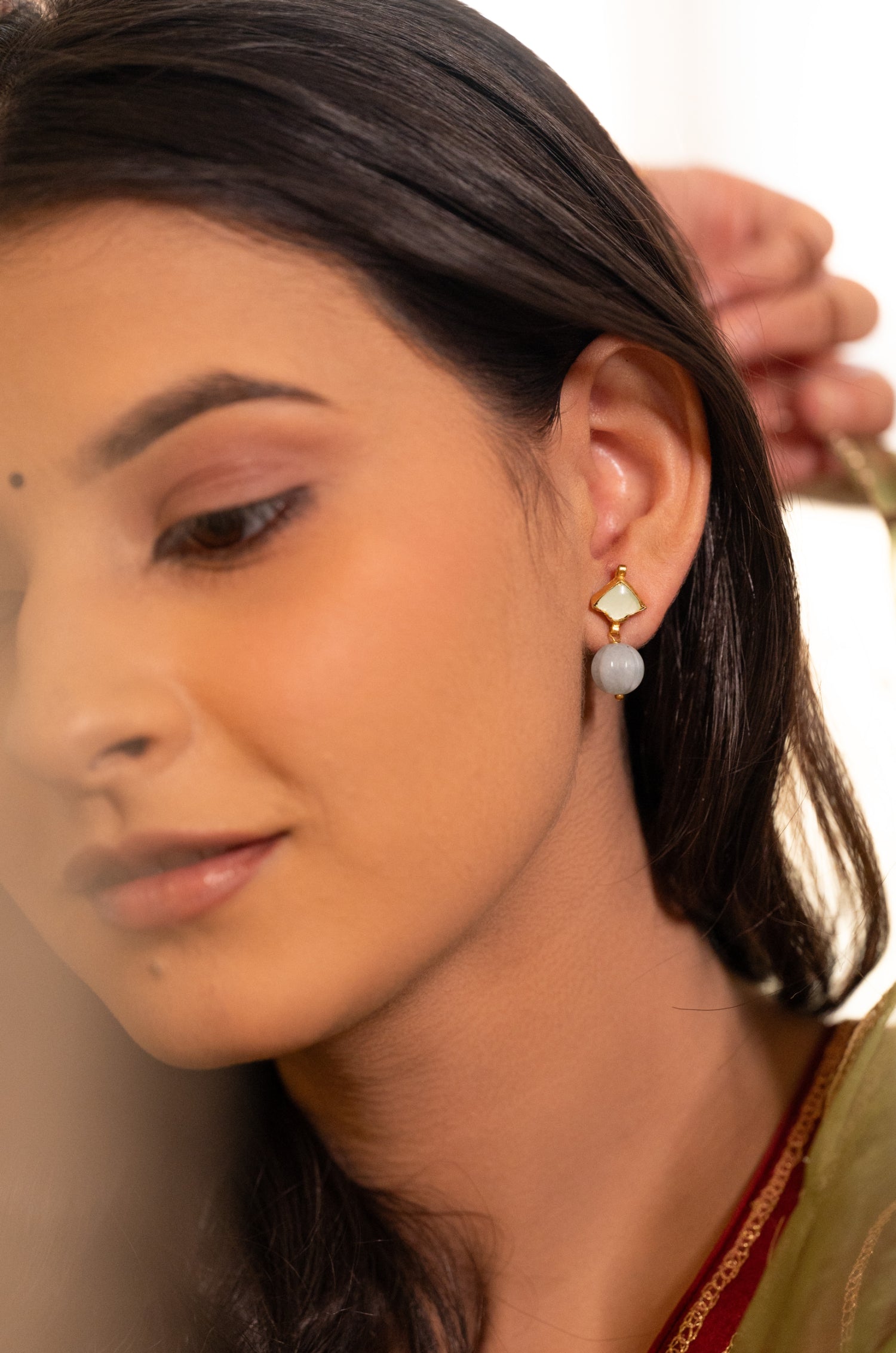 Manvi Kundan Earrings