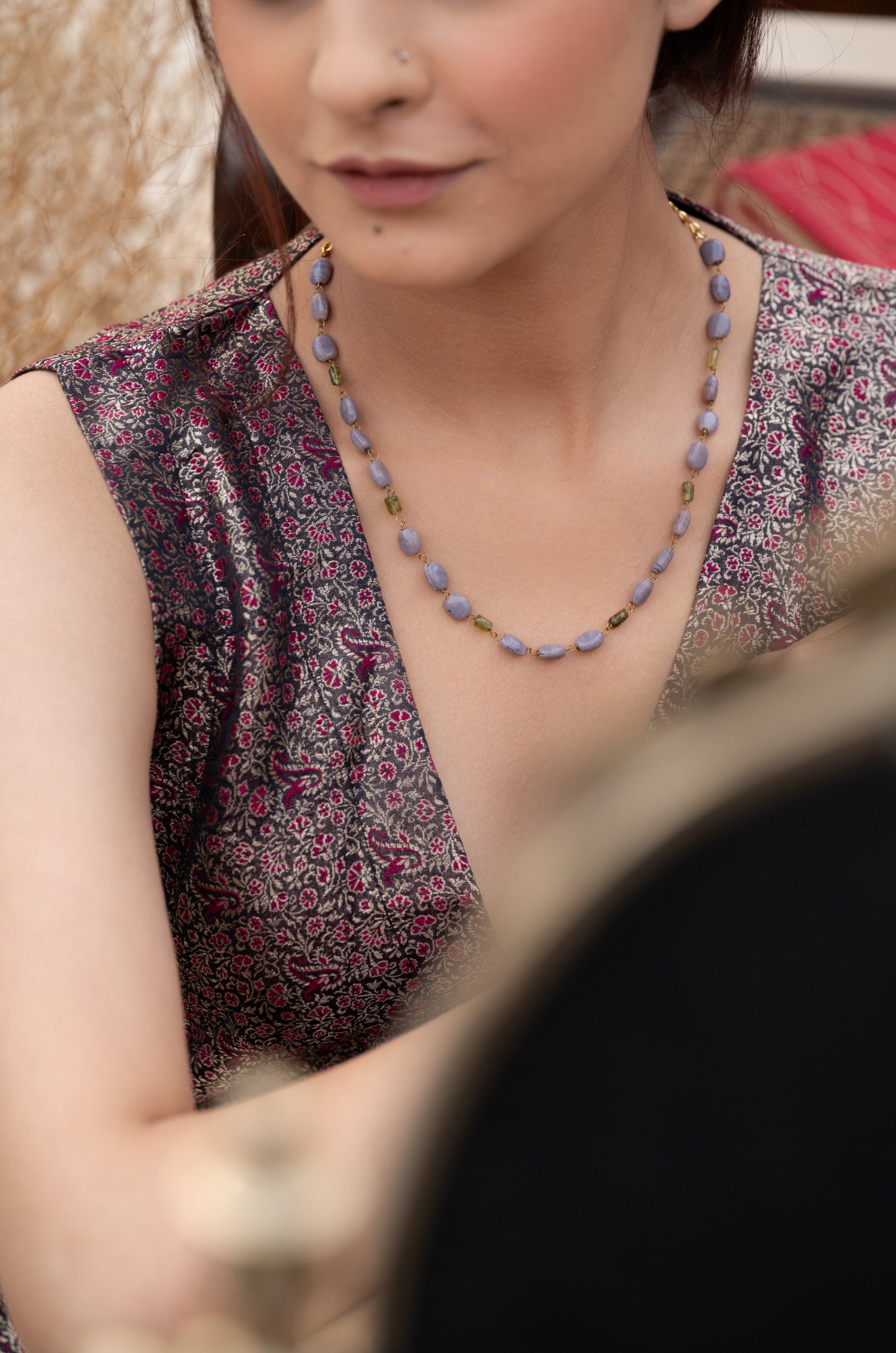 Tia Purple Necklace