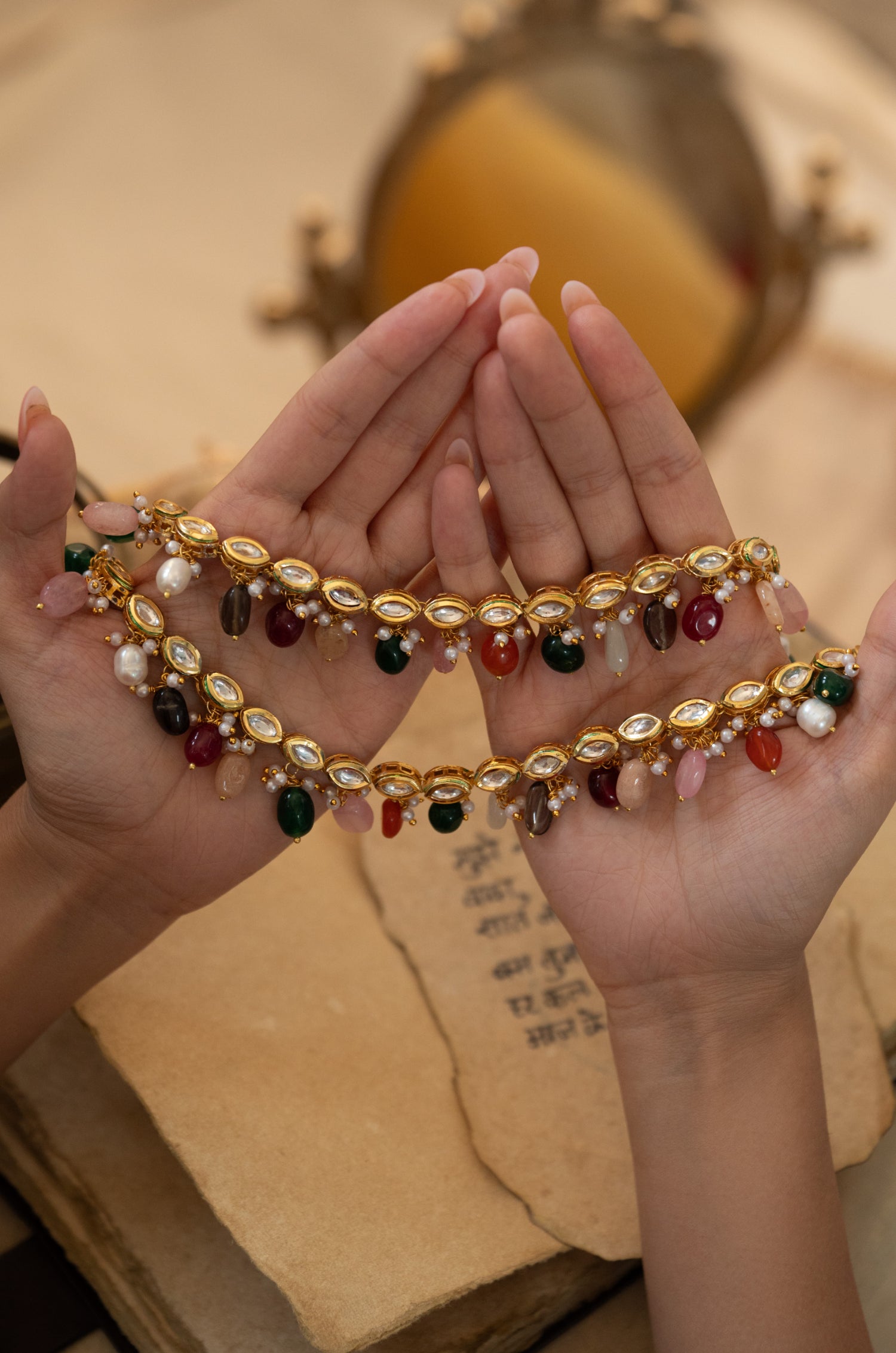 Anamika Kundan Anklets