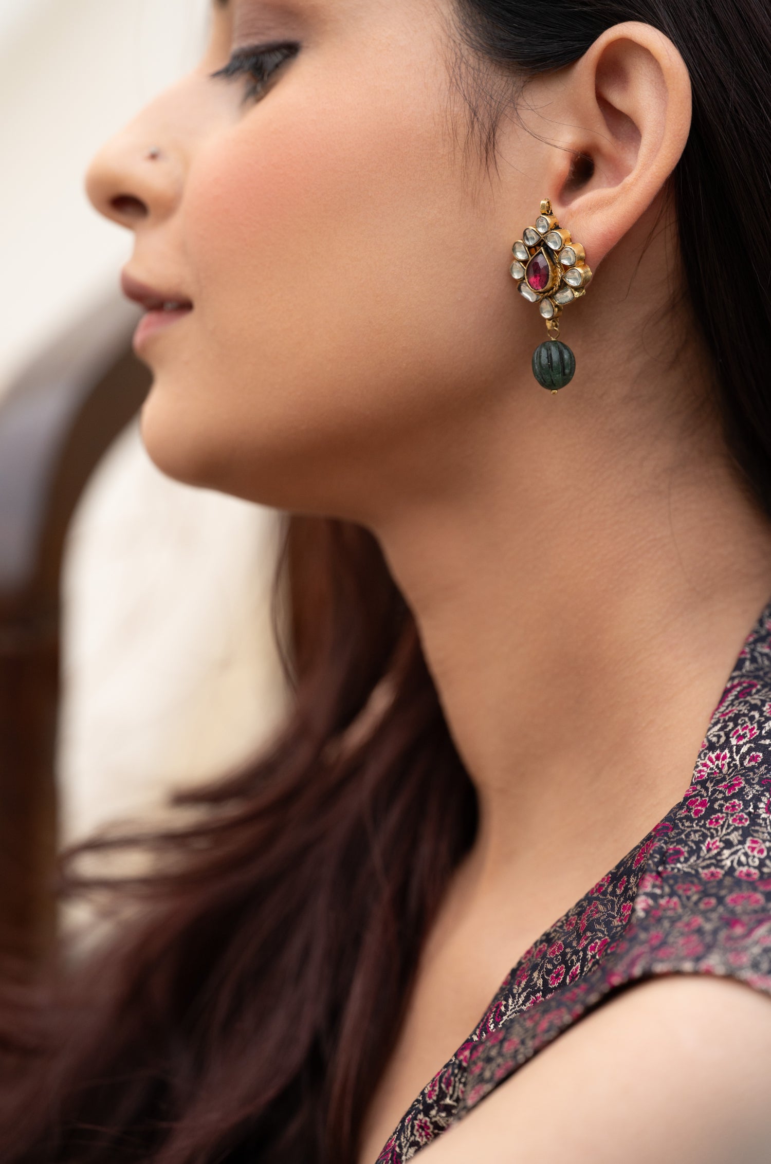 Ridhi Kundan Earrings