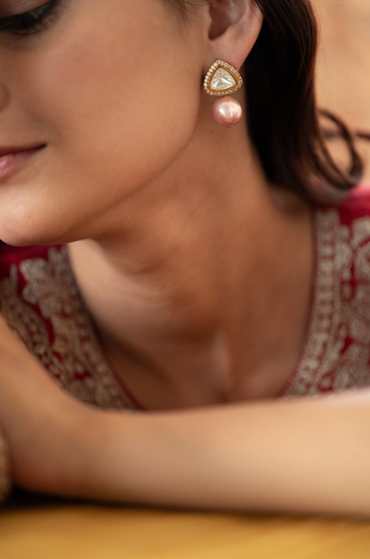 Hemani Polki Earrings