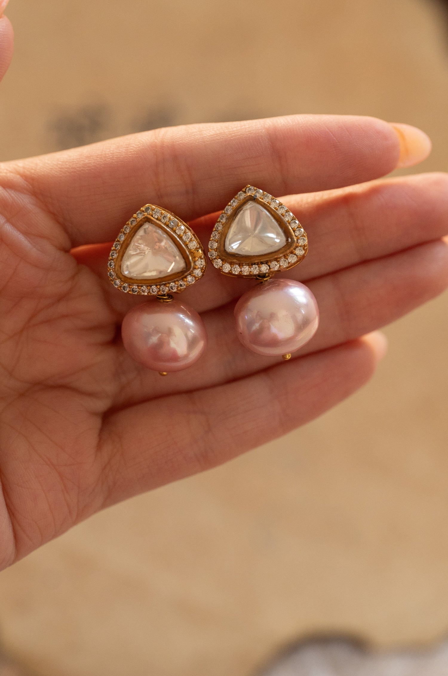 Hemani Polki Earrings
