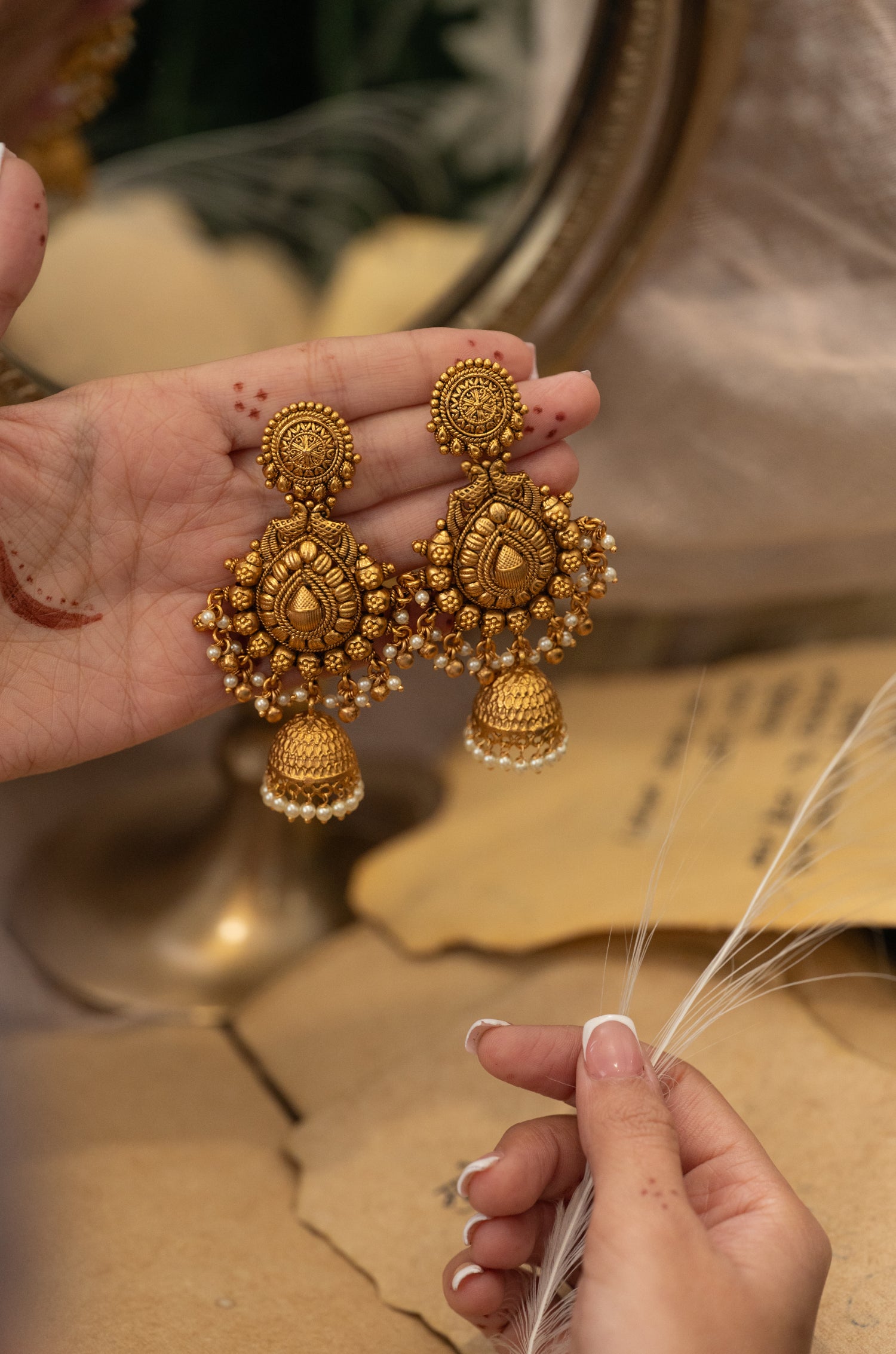 Ada Temple Earrings