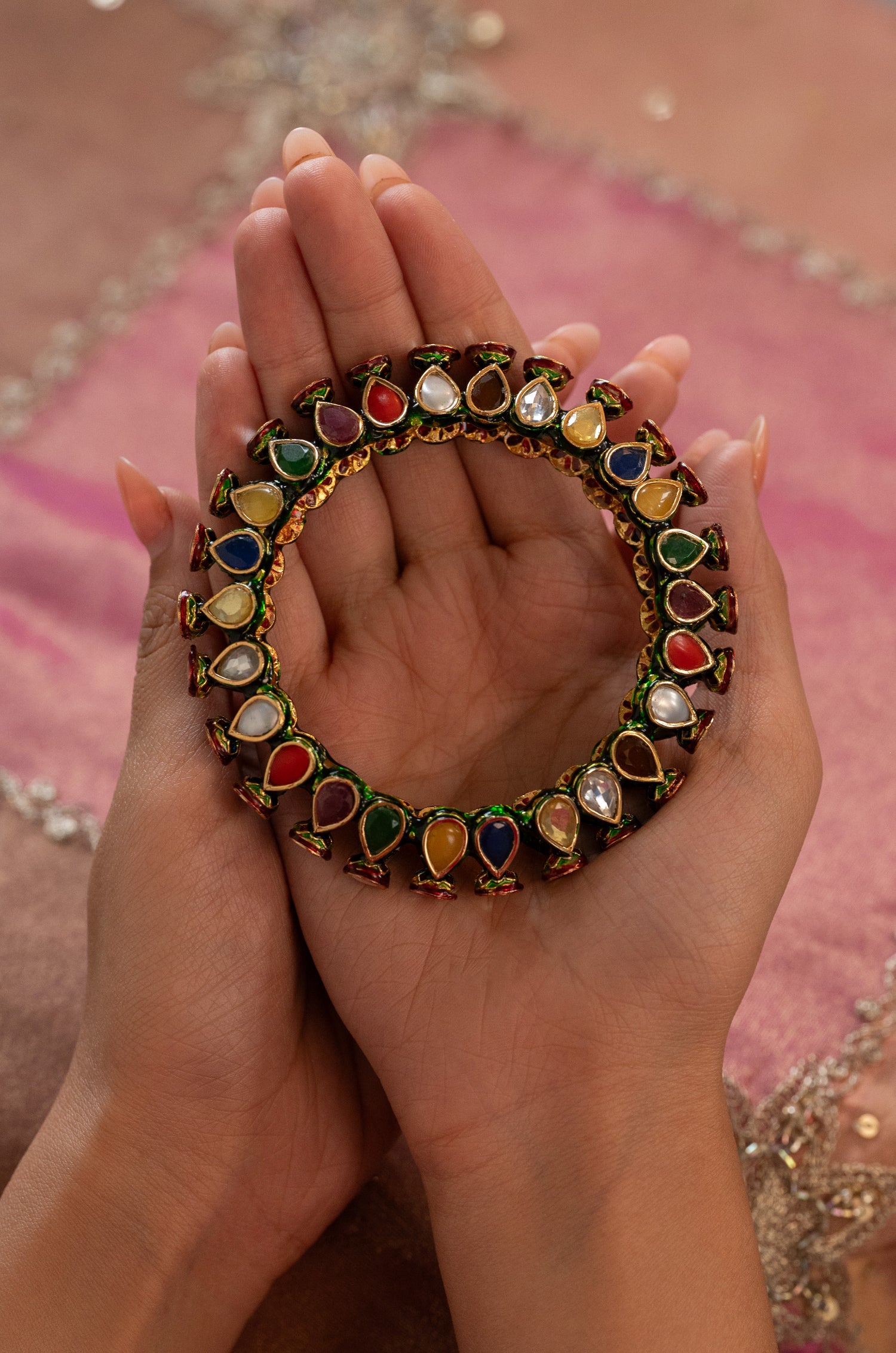 Inahira Navrattan Bangle