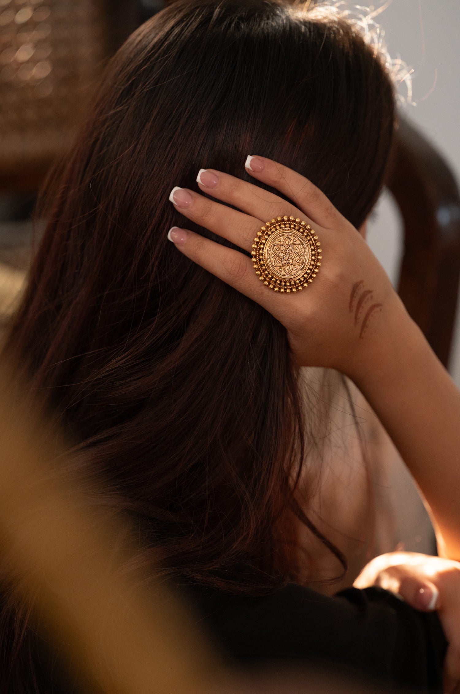 Kamakshi Temple Work Ring