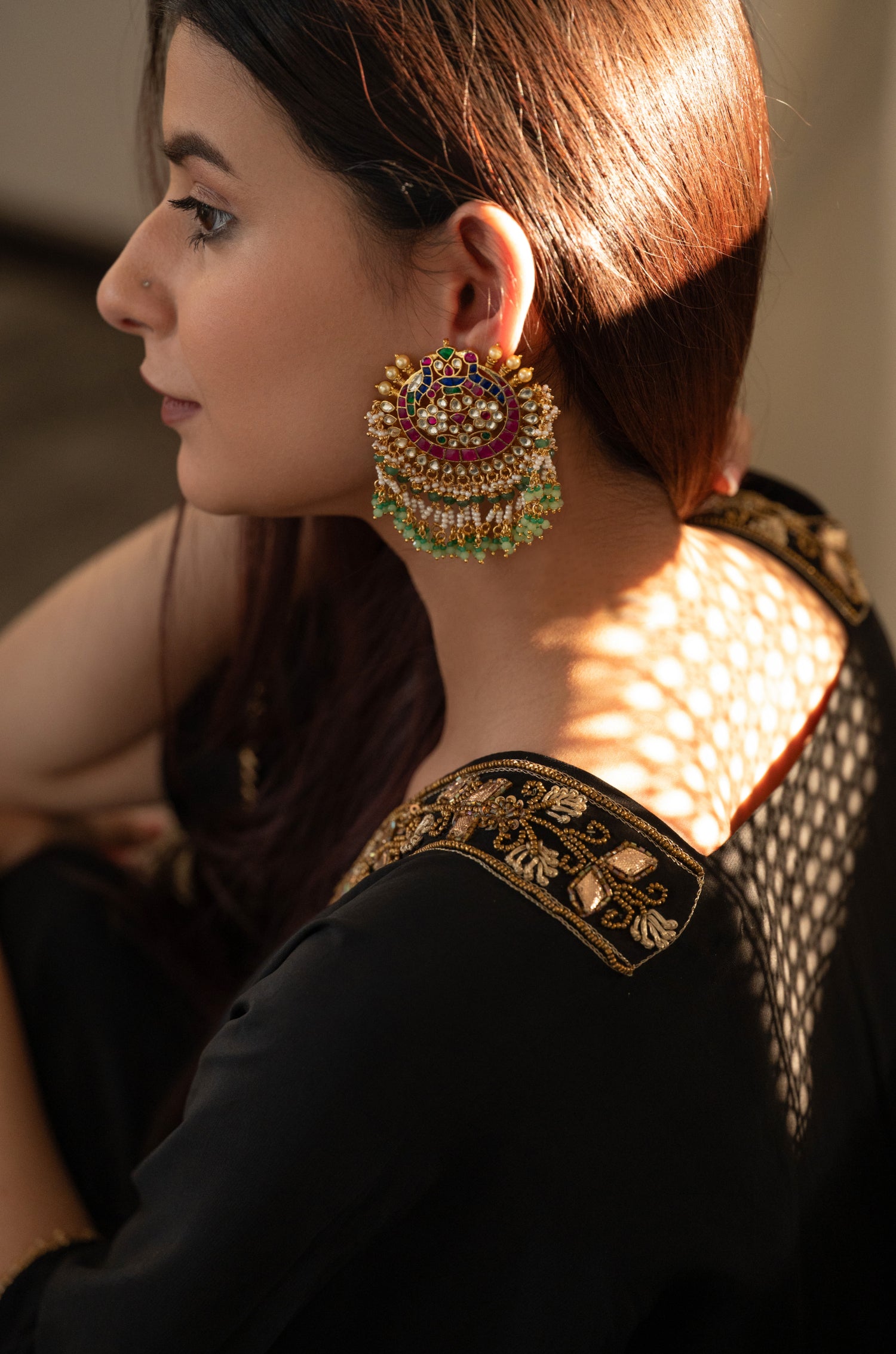 Vanita Kundan Earrings