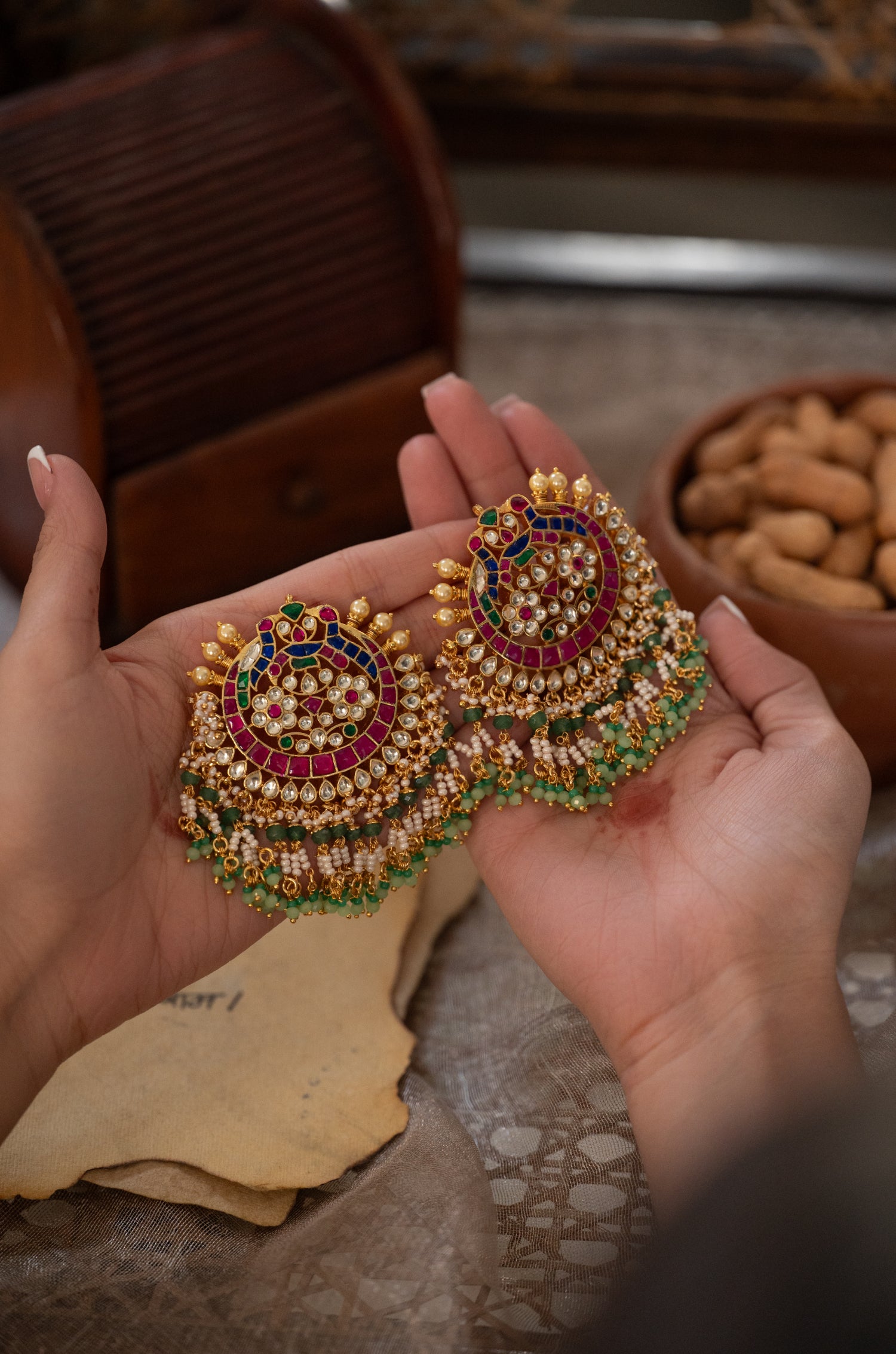 Vanita Kundan Earrings