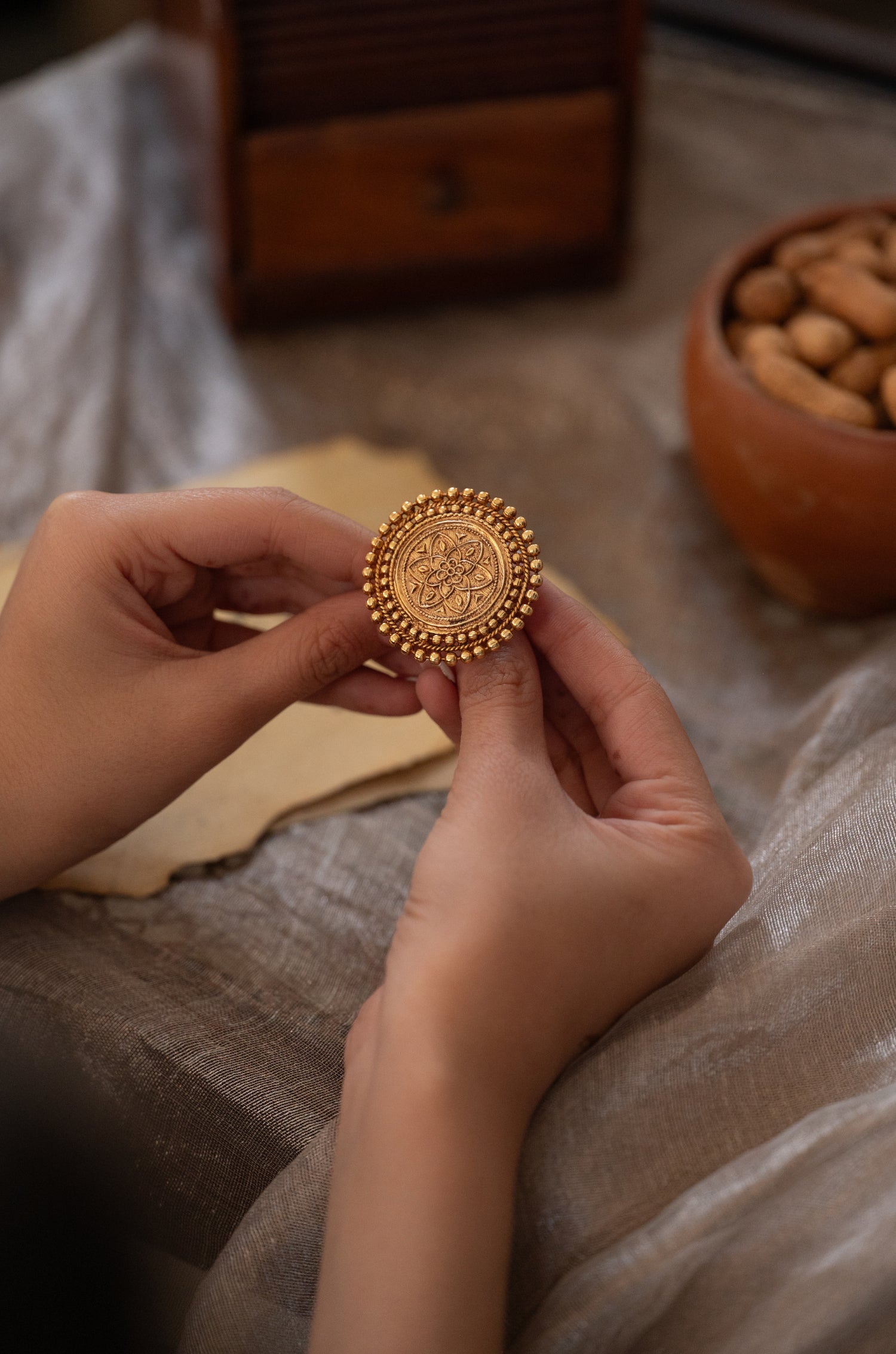 Kamakshi Temple Work Ring