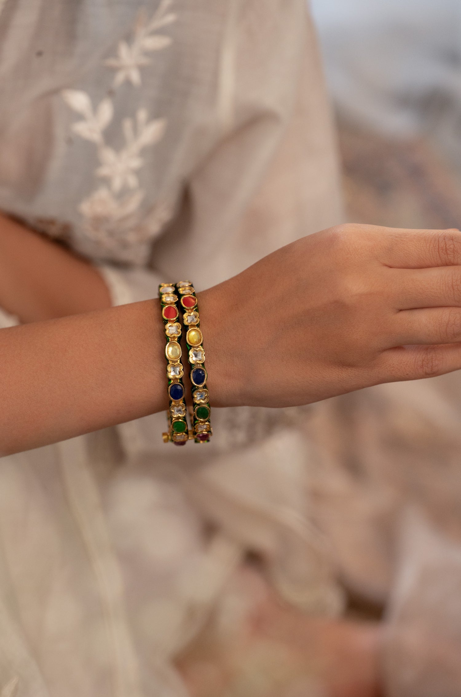 Vanisa Navrattan Bangles - Set of 2