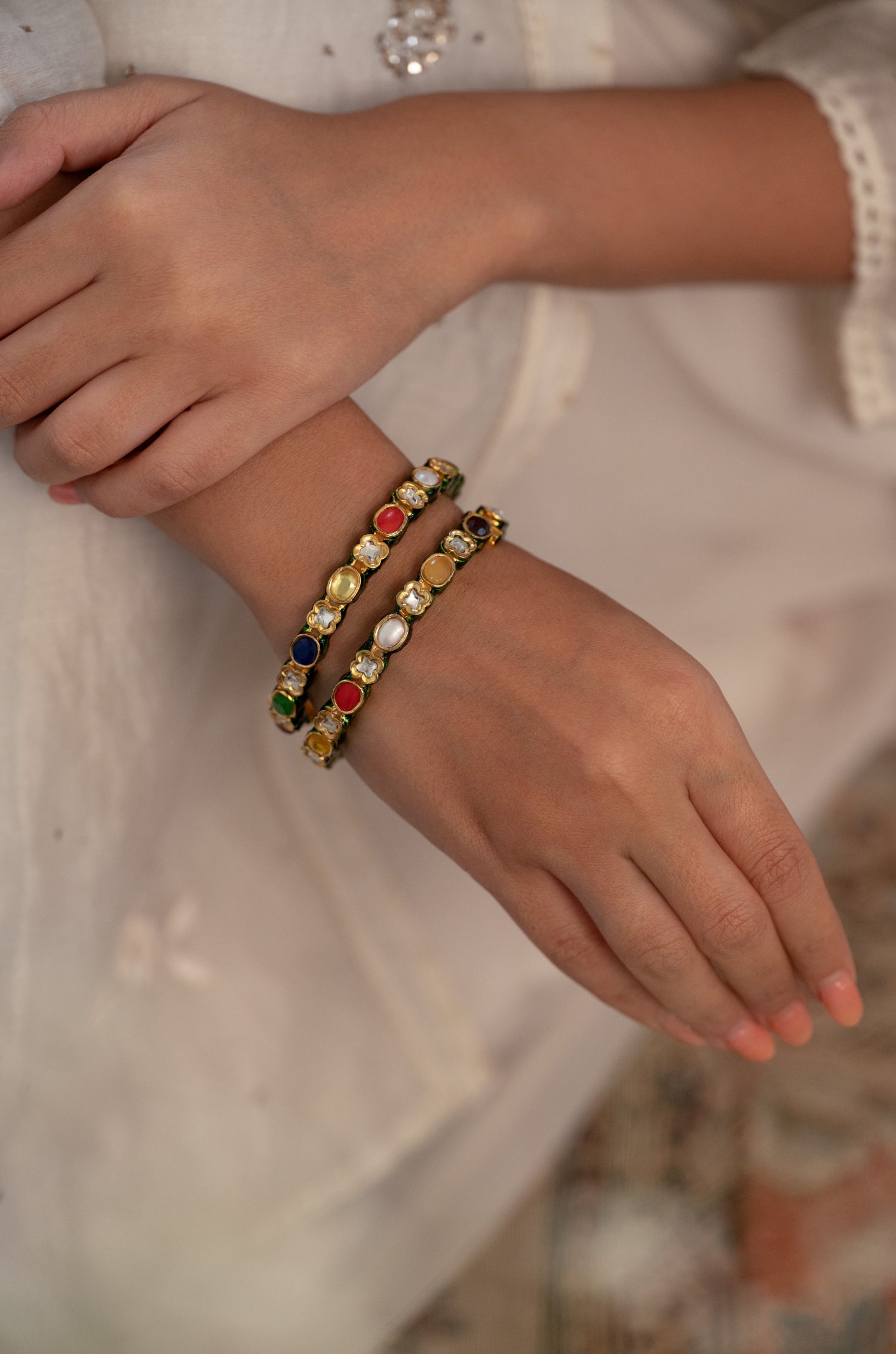 Vanisa Navrattan Bangles - Set of 2