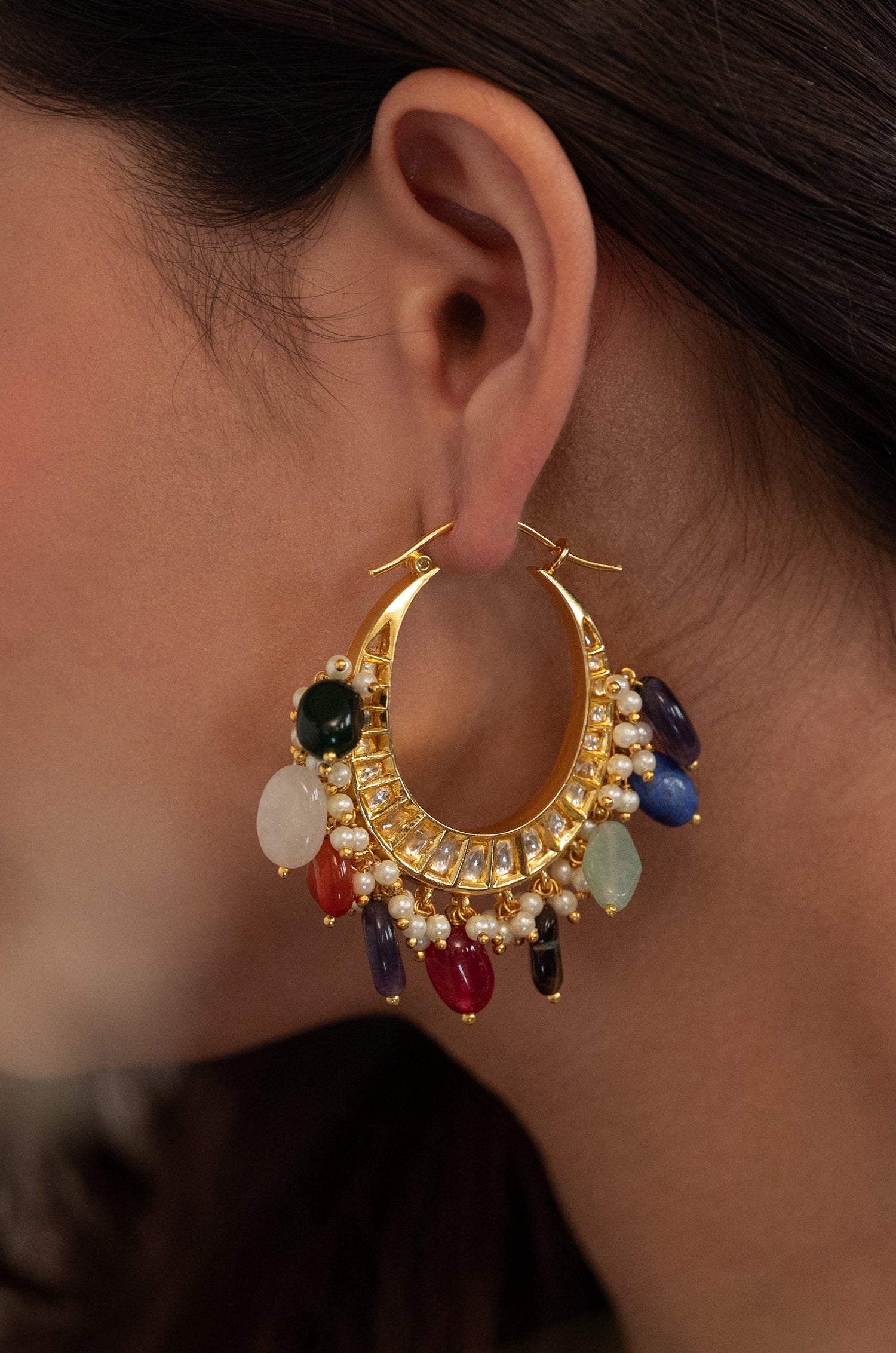 Param Multicolored Earrings