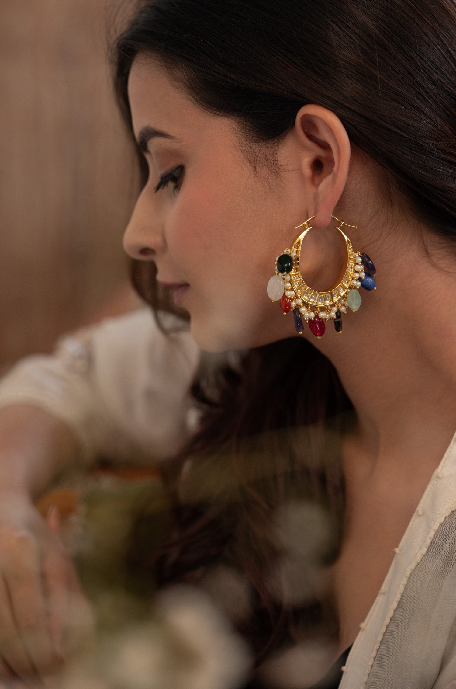 Param Multicolored Earrings
