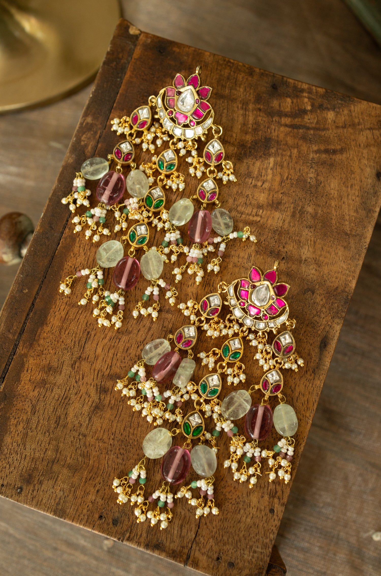 Inaaya Kundan Earrings
