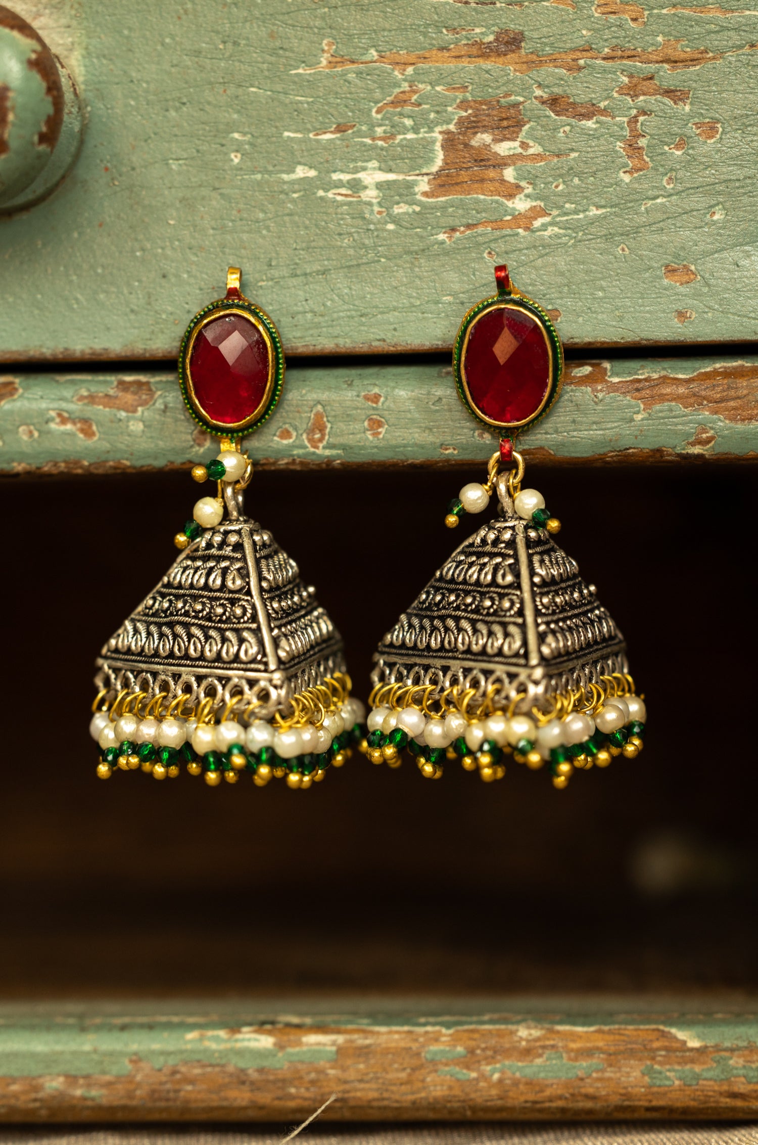 Harinakshi Jhumka Earrings