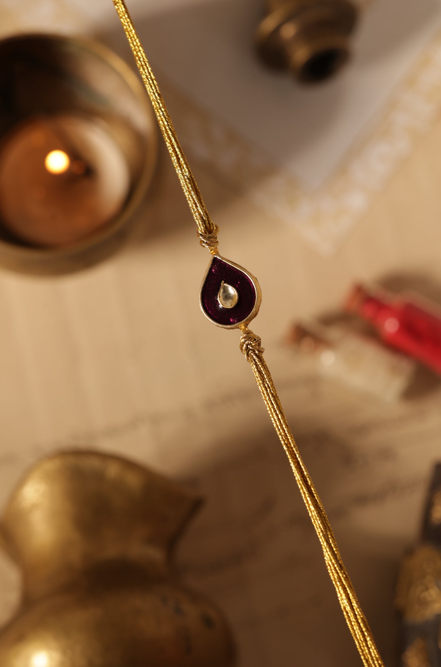 Bandhan Kundan Rakhi