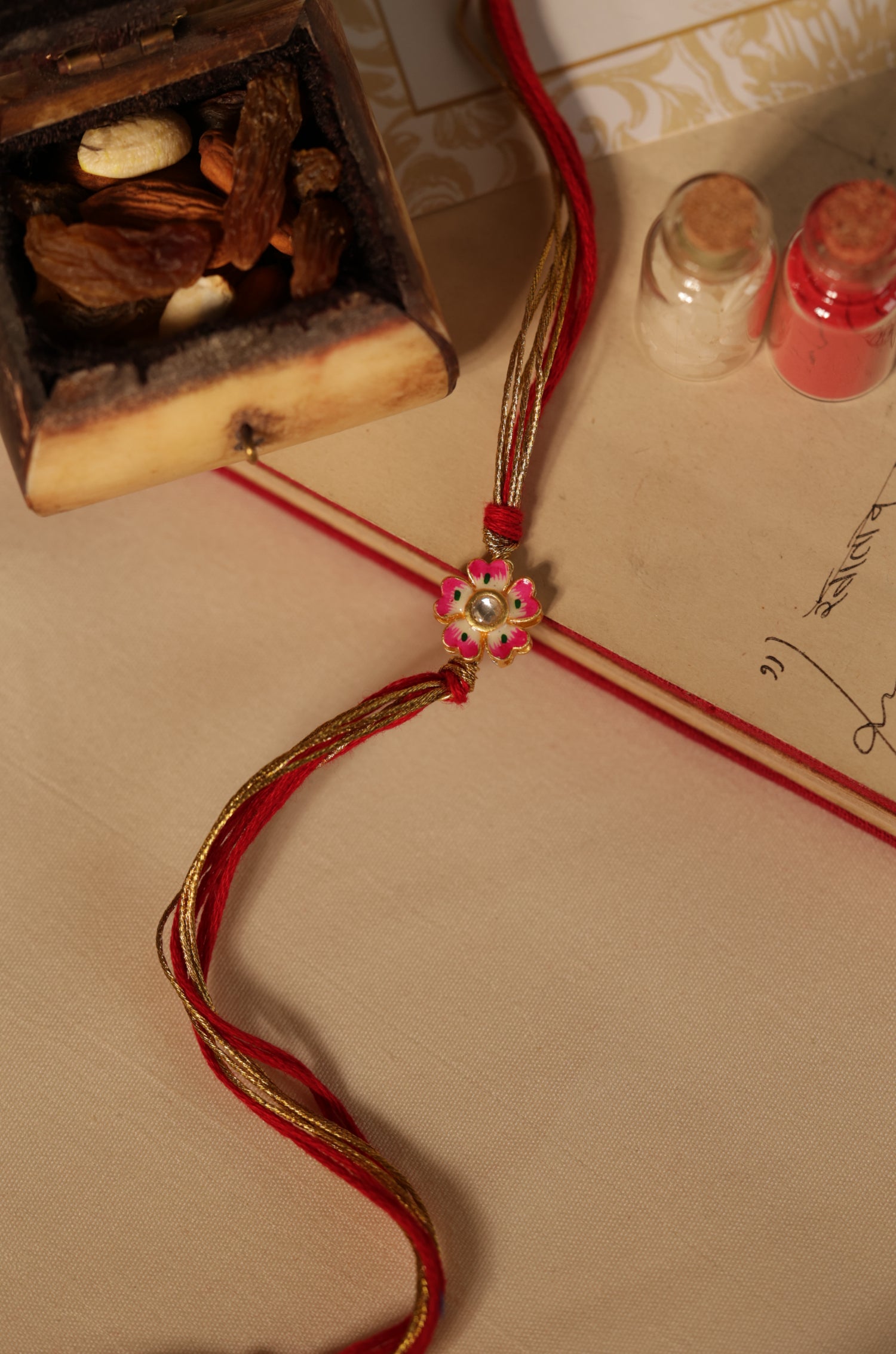 Akhil Floral Rakhi