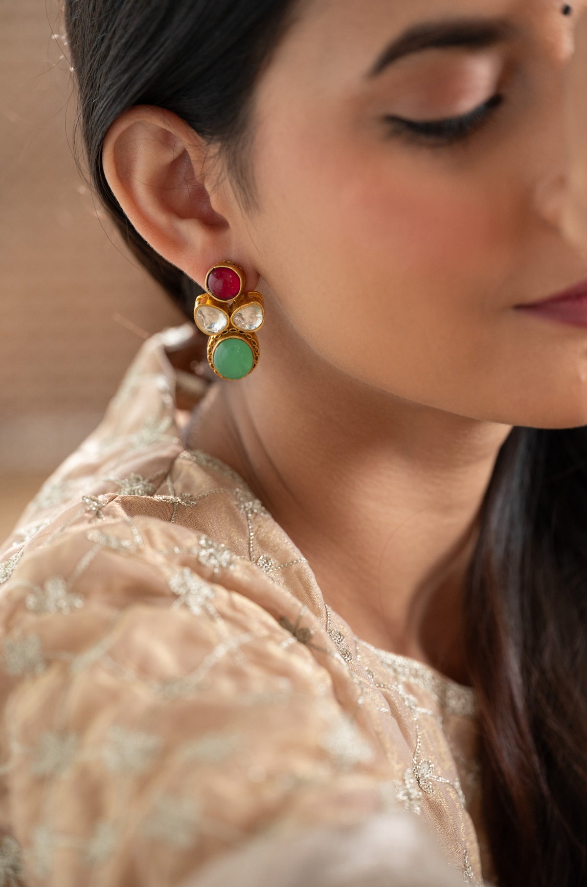 Jagruti Kundan Earrings