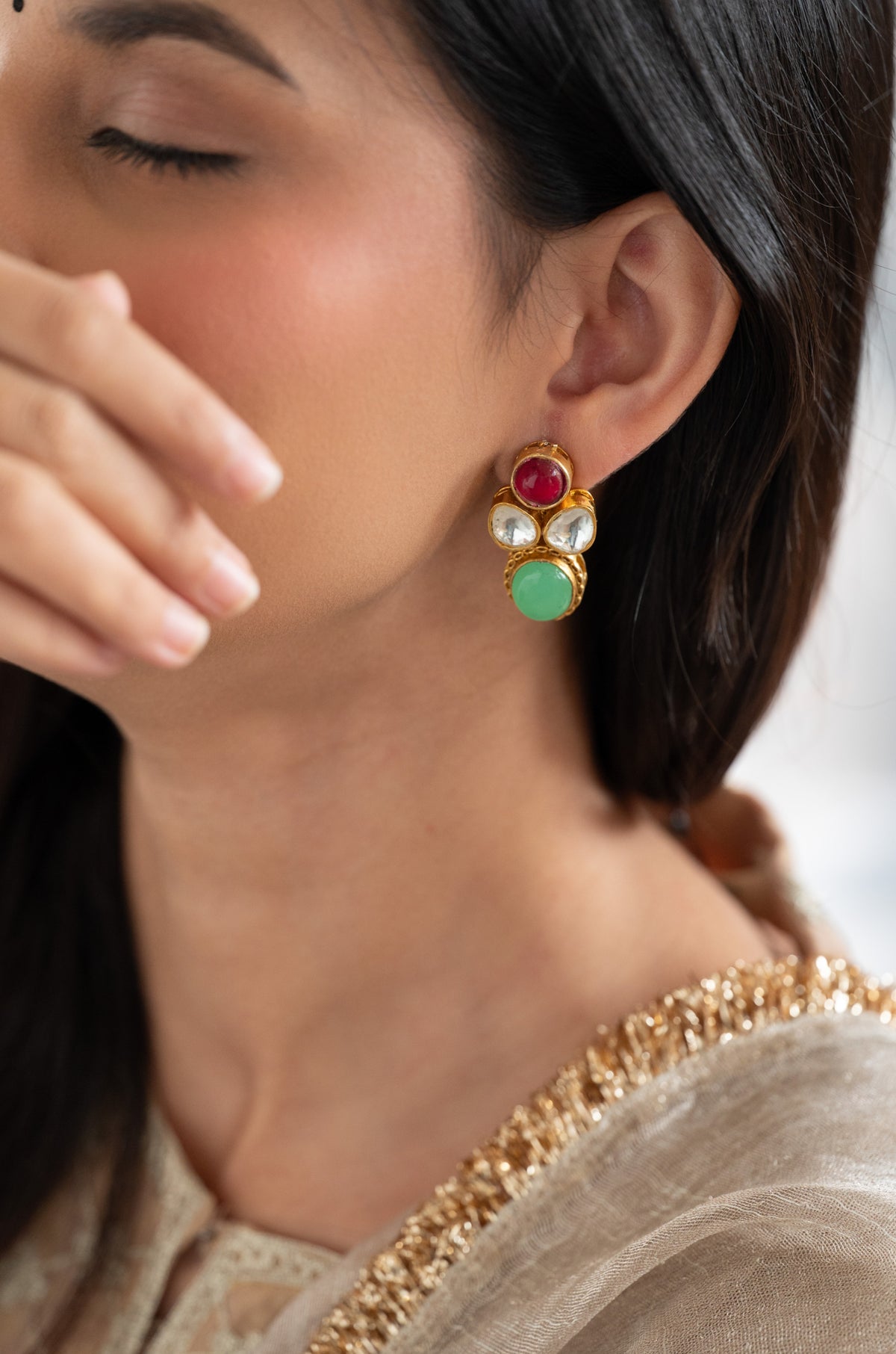 Jagruti Kundan Earrings