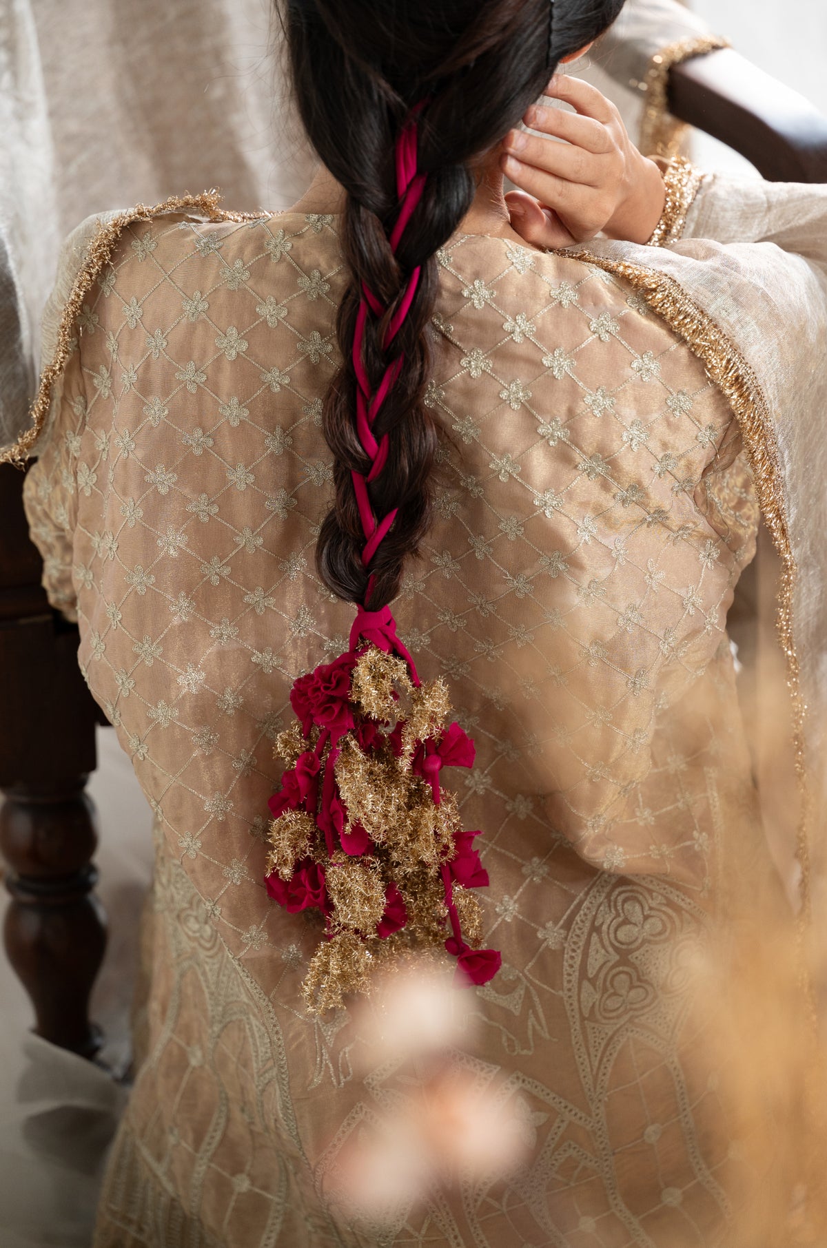 Zariya Pink Punjabi Parandi