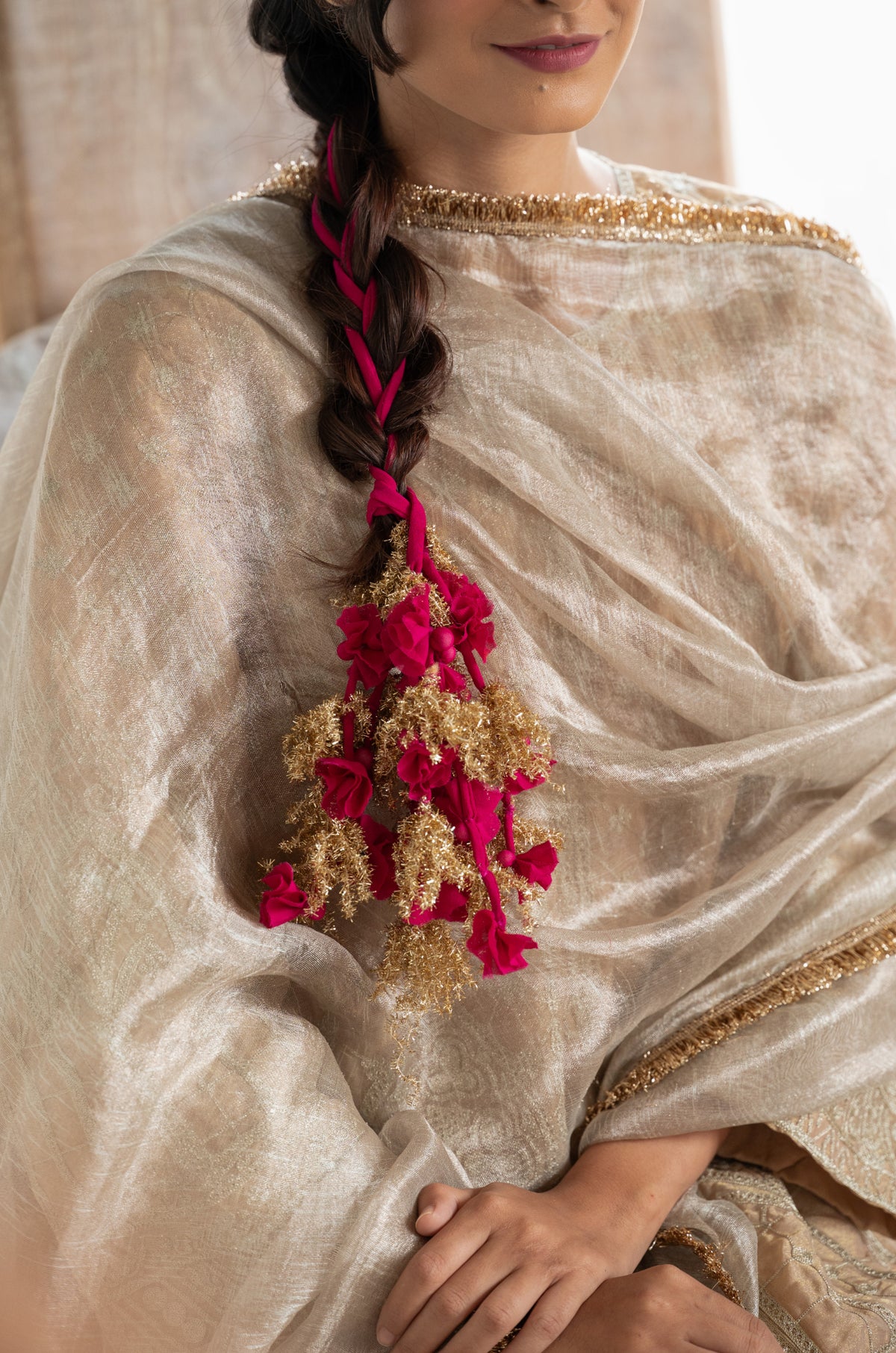 Zariya Pink Punjabi Parandi
