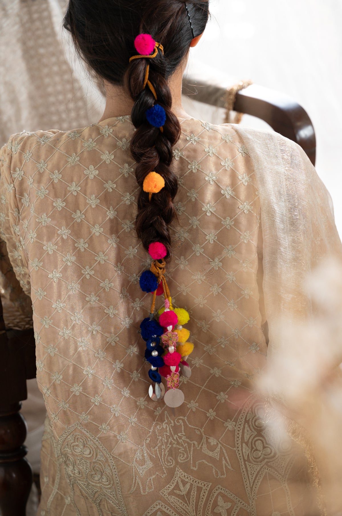 Vanya Colourful Punjabi Parandi