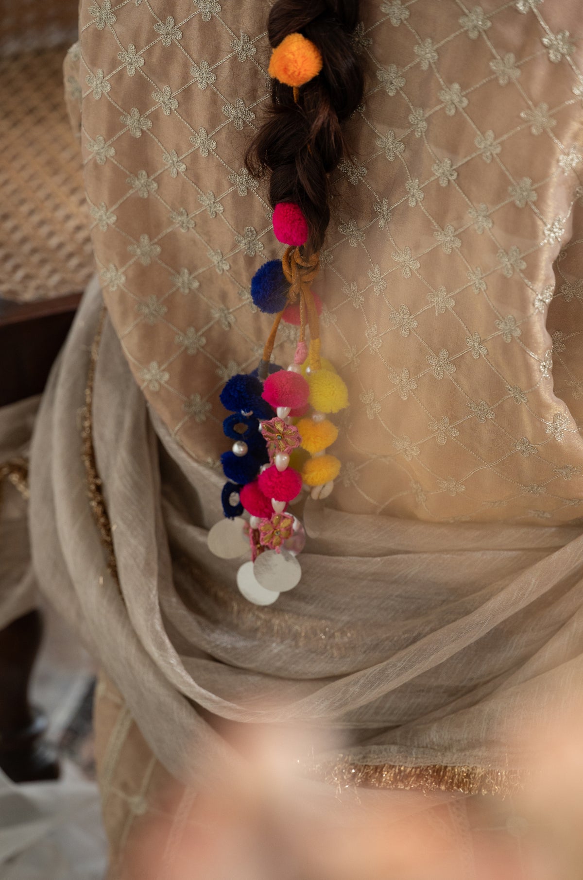 Vanya Colourful Punjabi Parandi